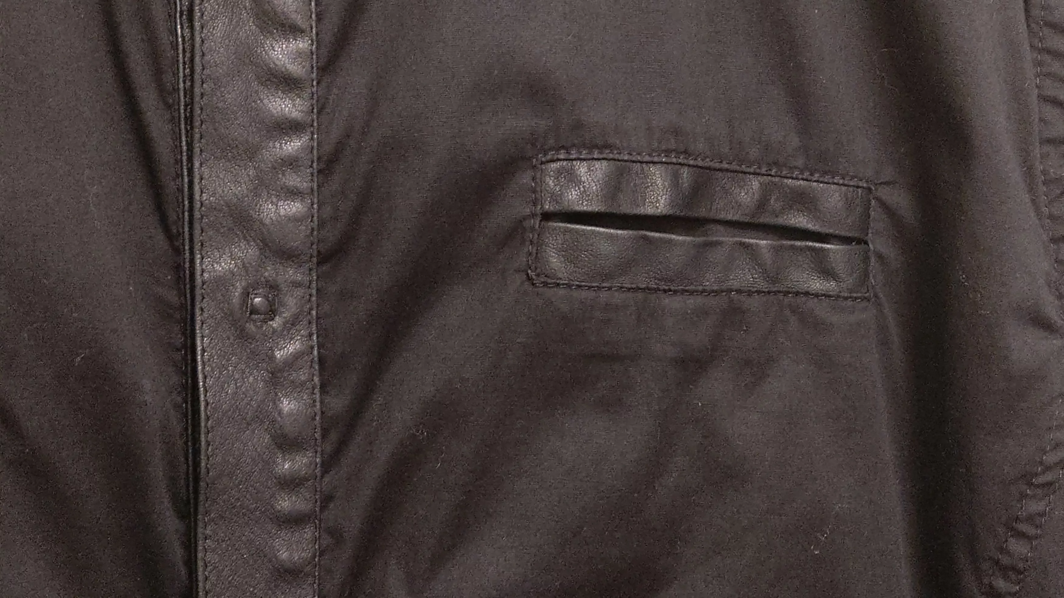 Dirk Bikkembergs Shirts Button Ups Dirk Bikkembergs Leather Goth Shirt 2012 Black