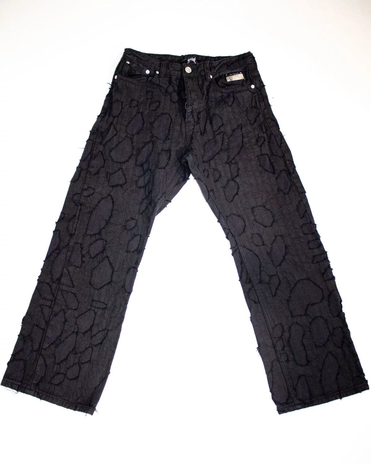 Revenge Denim Revenge Boro Denim Pant Black Streetwear