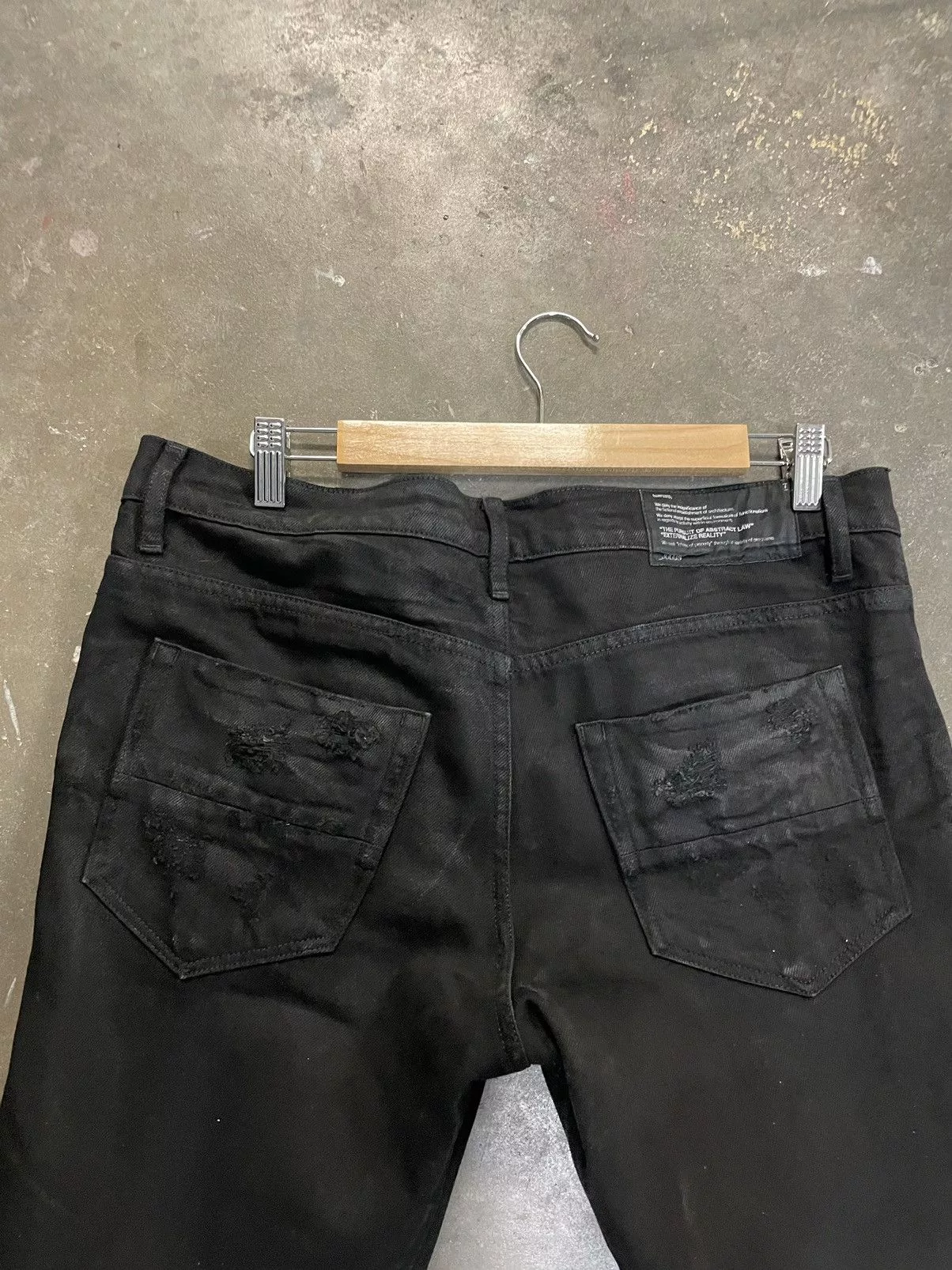 Julius Denim Julius neurbanvolker denim pants Black