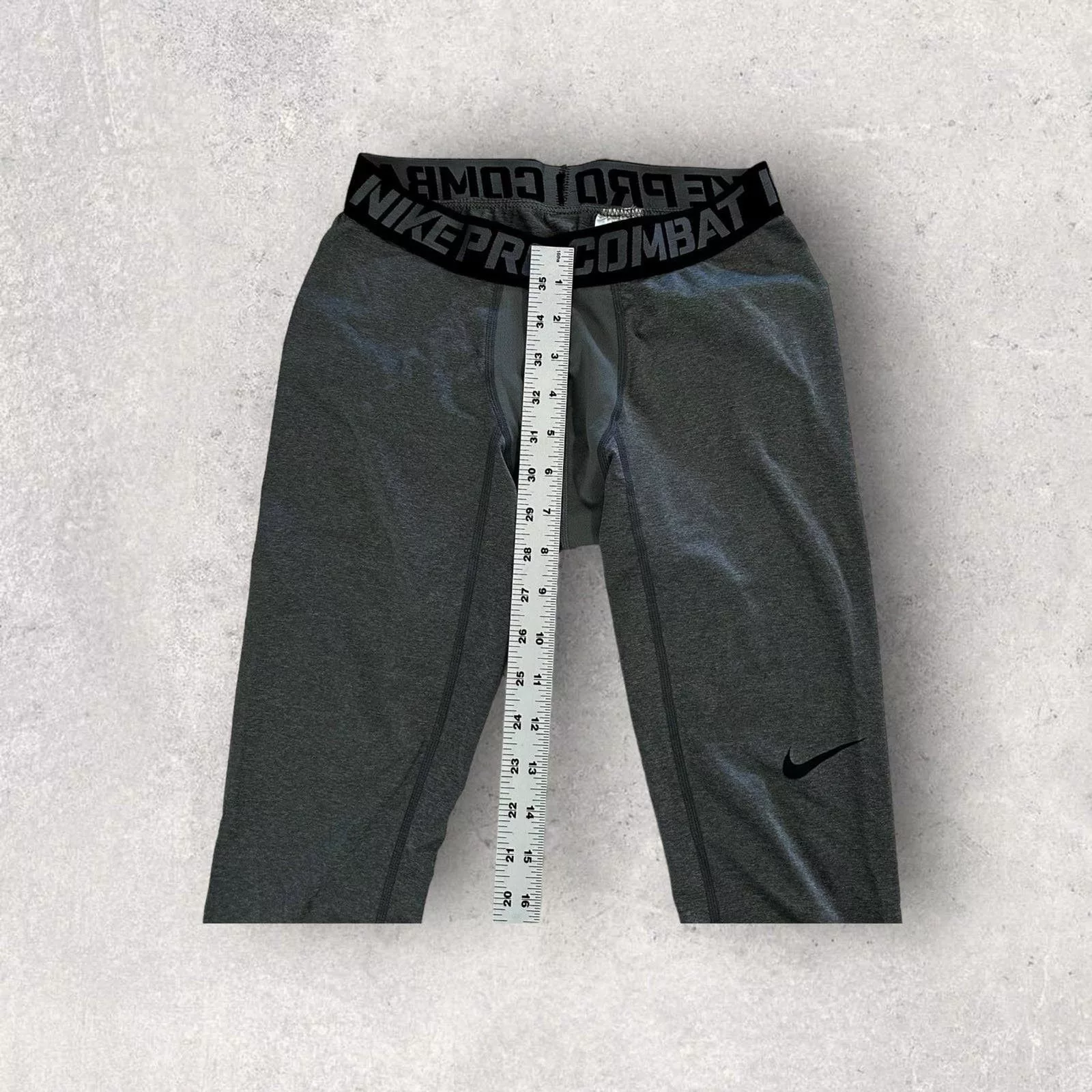 Nike Sweatpants Joggers Mens nike pro Leggings size medium Gray