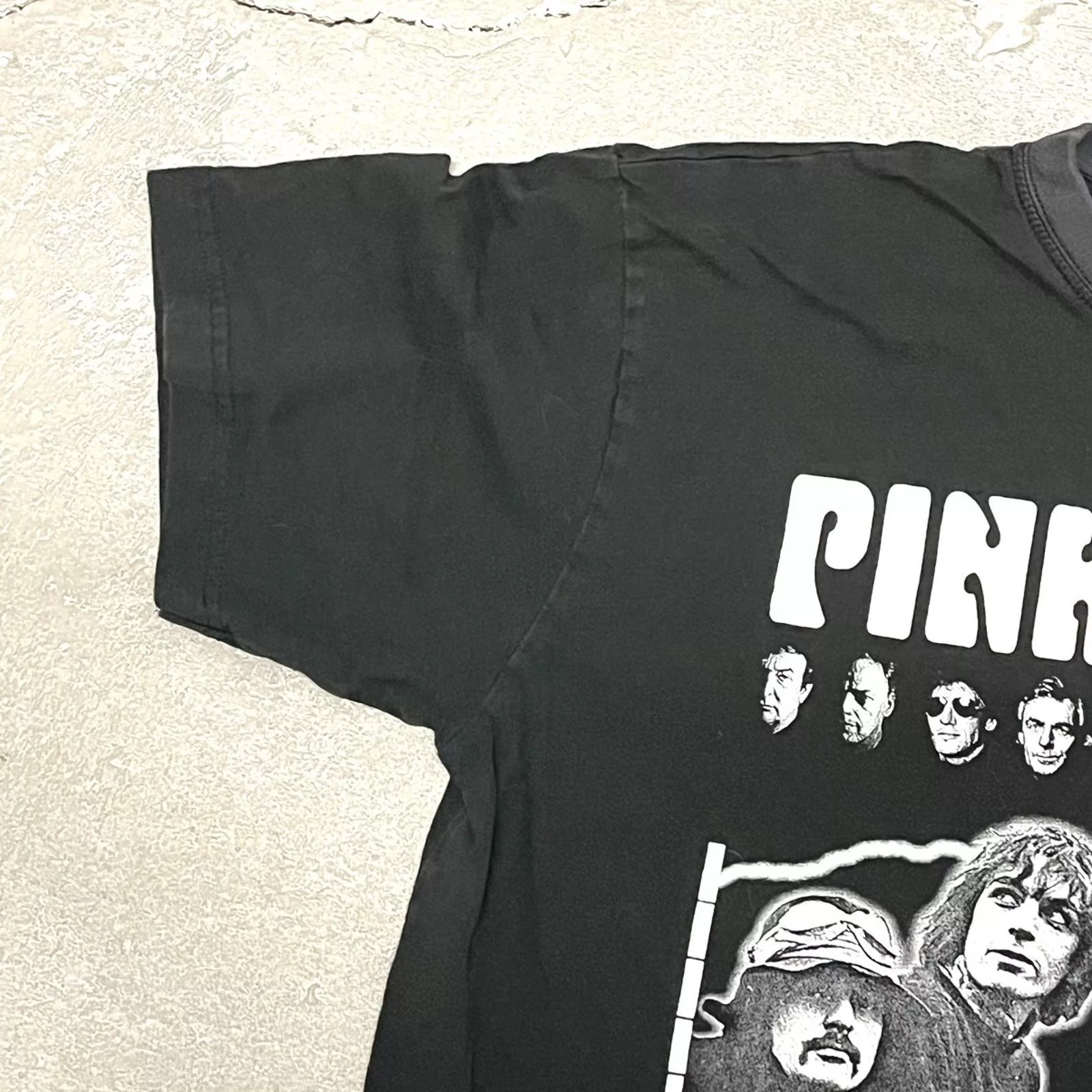 Band Tees Short Sleeve T Shirts Band Tees × Vintage VTG 1990’s Pink Floyd Live In Concert Parking Lot Band Tee M Black Streetwear