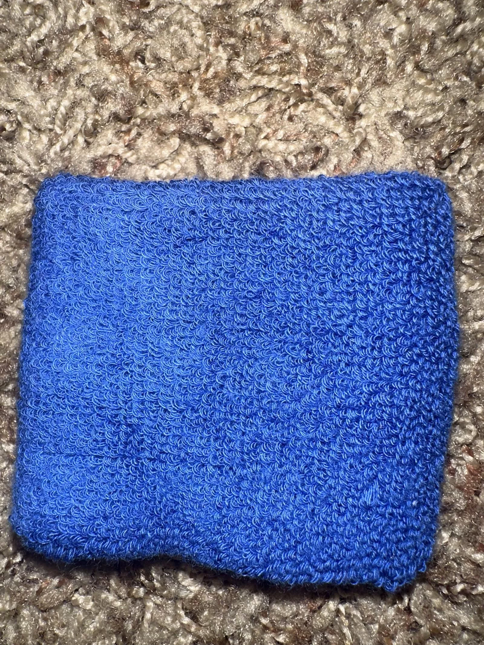 Nike Miscellaneous Nike Swoosh 3” Blue Wristbands