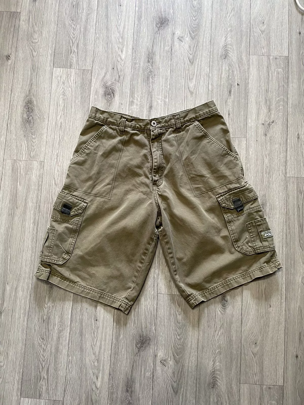 Southpole Shorts Southpole × Vintage Vintage Southpole Cargo Shorts Green Streetwear