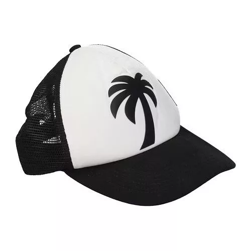 Palm Angels Hats Palm Angels ob1o1e0424 Size: OS Hat in White / Black