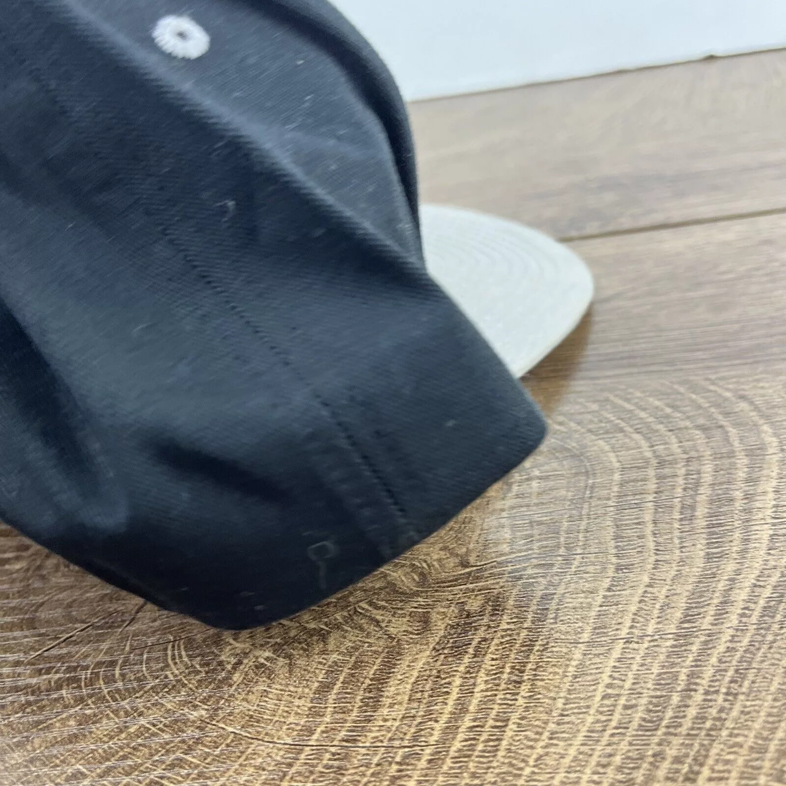 Other Hats Other Plain Black Gray Snapback Hat Black Hat Snapback Adjustable