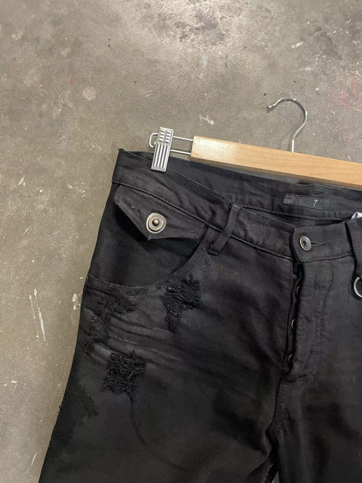 Julius Denim Julius neurbanvolker denim pants Black