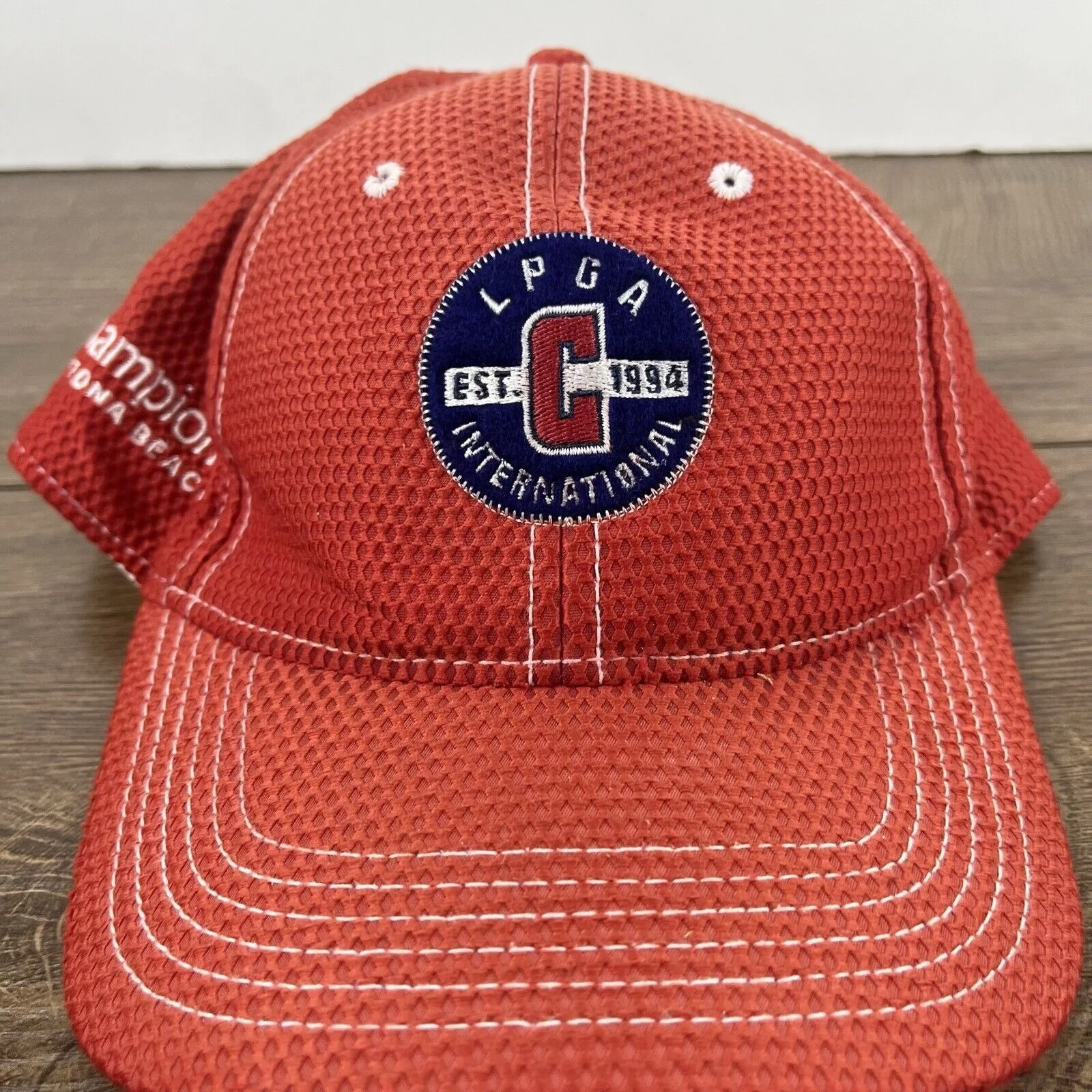 Other Hats Other LPGA International Hat Red Adjustable Hat Red Adult Size Hat