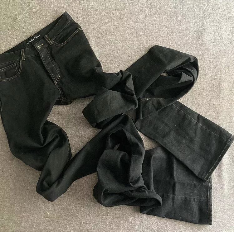 Y/Project Denim Y/Project Extended 7 Feet Black Denim