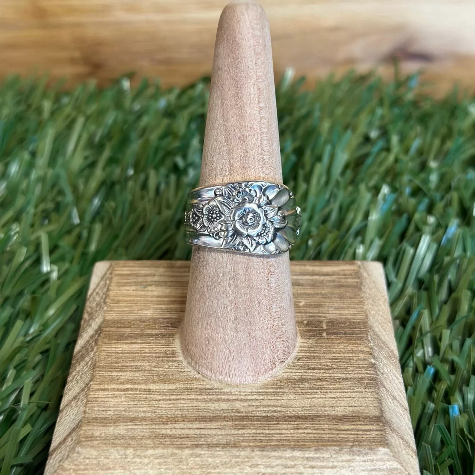 Handmade Rings Handmade Ring size 8.5 Silver