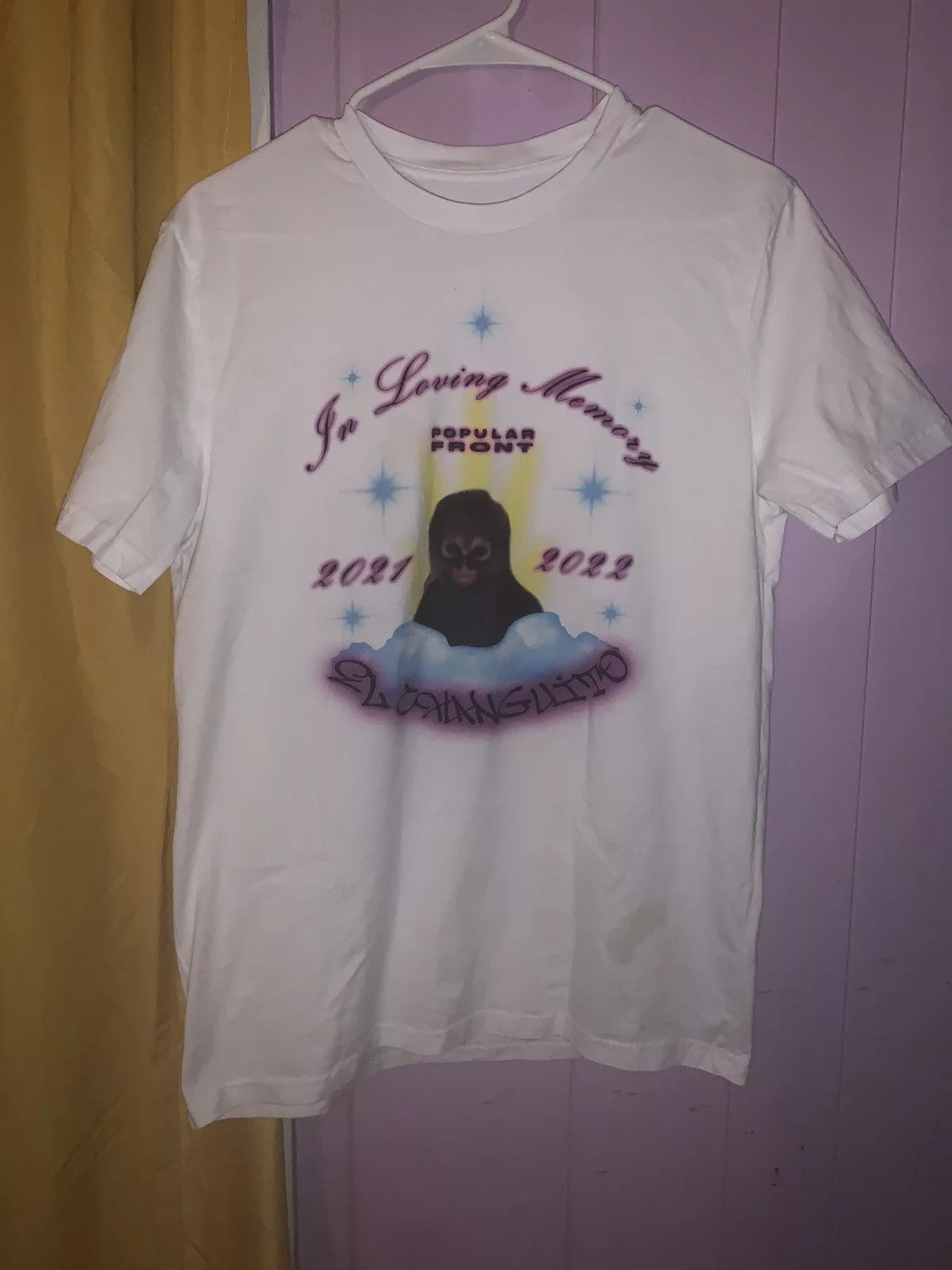 Other Short Sleeve T Shirts Other Popular Front monkey tee White