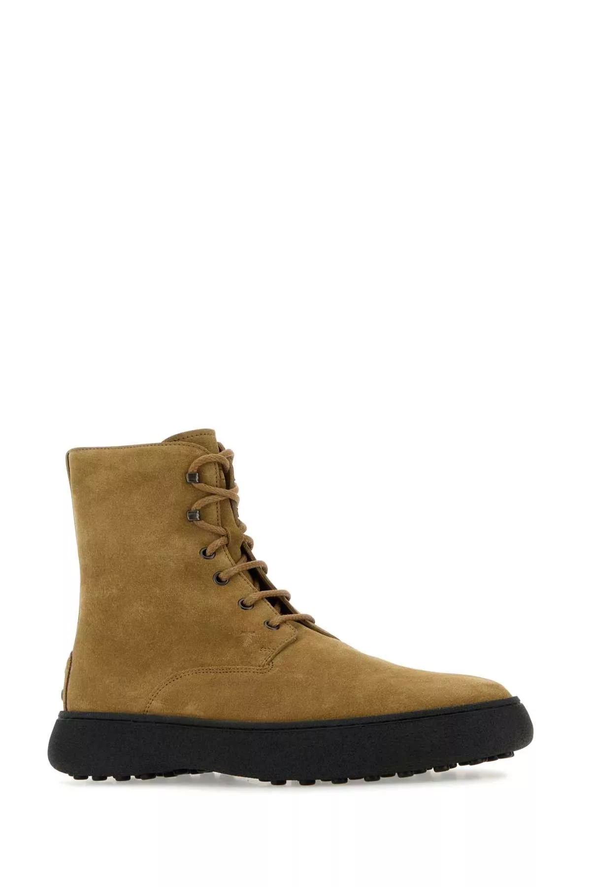 Tod's Boots Tod's Camel Suede Ankle Boots Multi