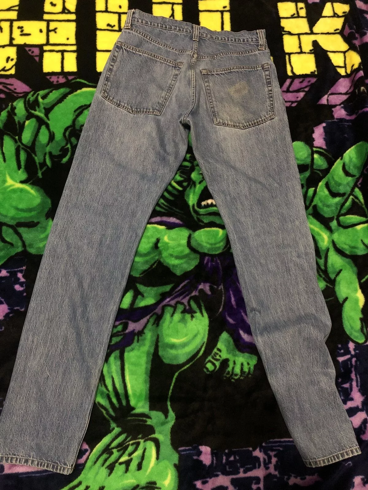 Helmut Lang Denim Helmut Lang Straight Leg Jeans Blue