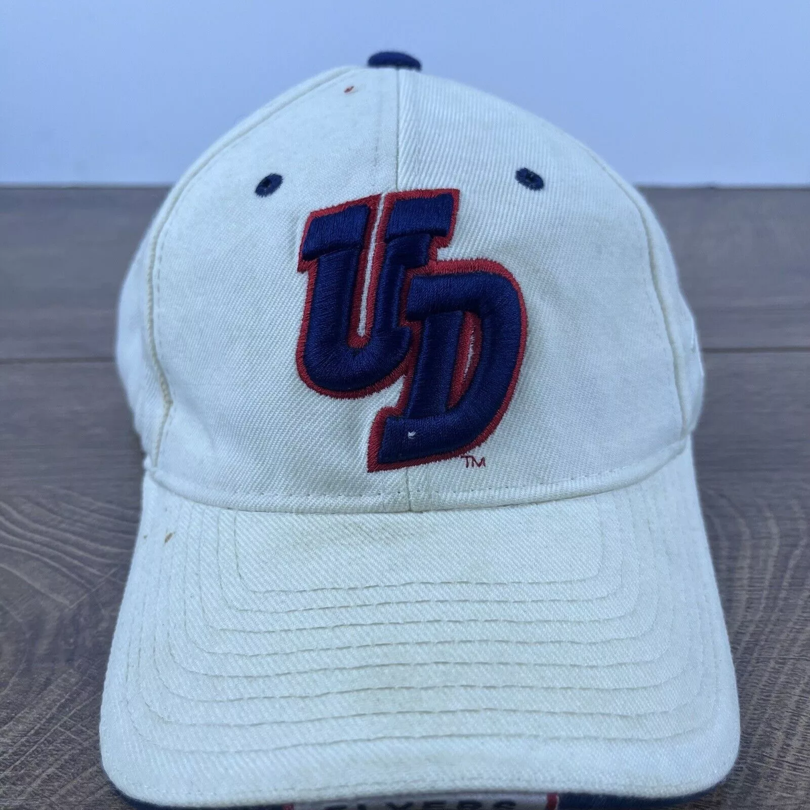 Other Hats Other Dayton Flyers Hat White Cap UD Flyers Hat Adjustable Hat Whi