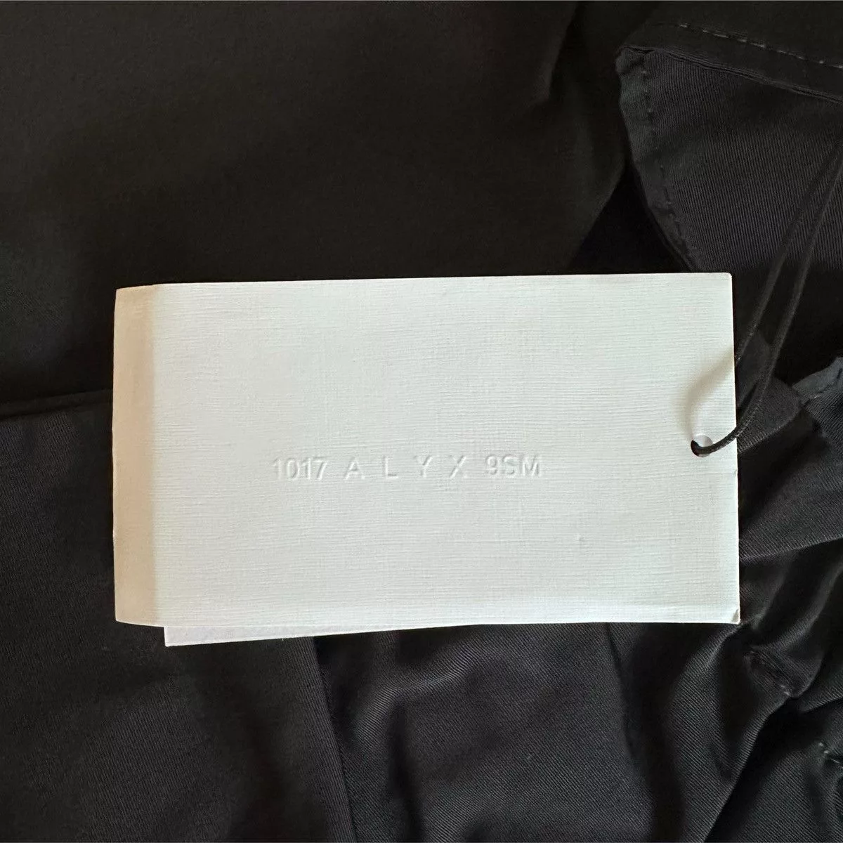 1017 ALYX 9SM Light Jackets 1017 ALYX 9SM Track Windbreaker Black