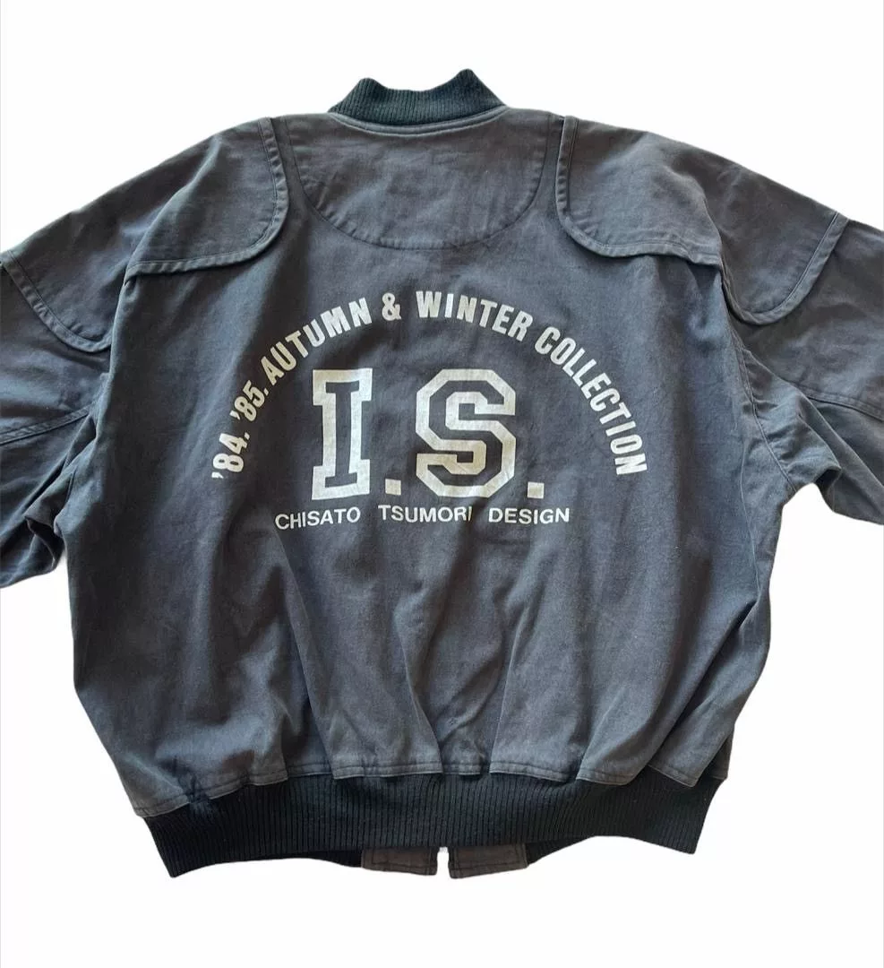 Issey Miyake Bombers AW84/85 Issey Miyake Bomber Jacket Black