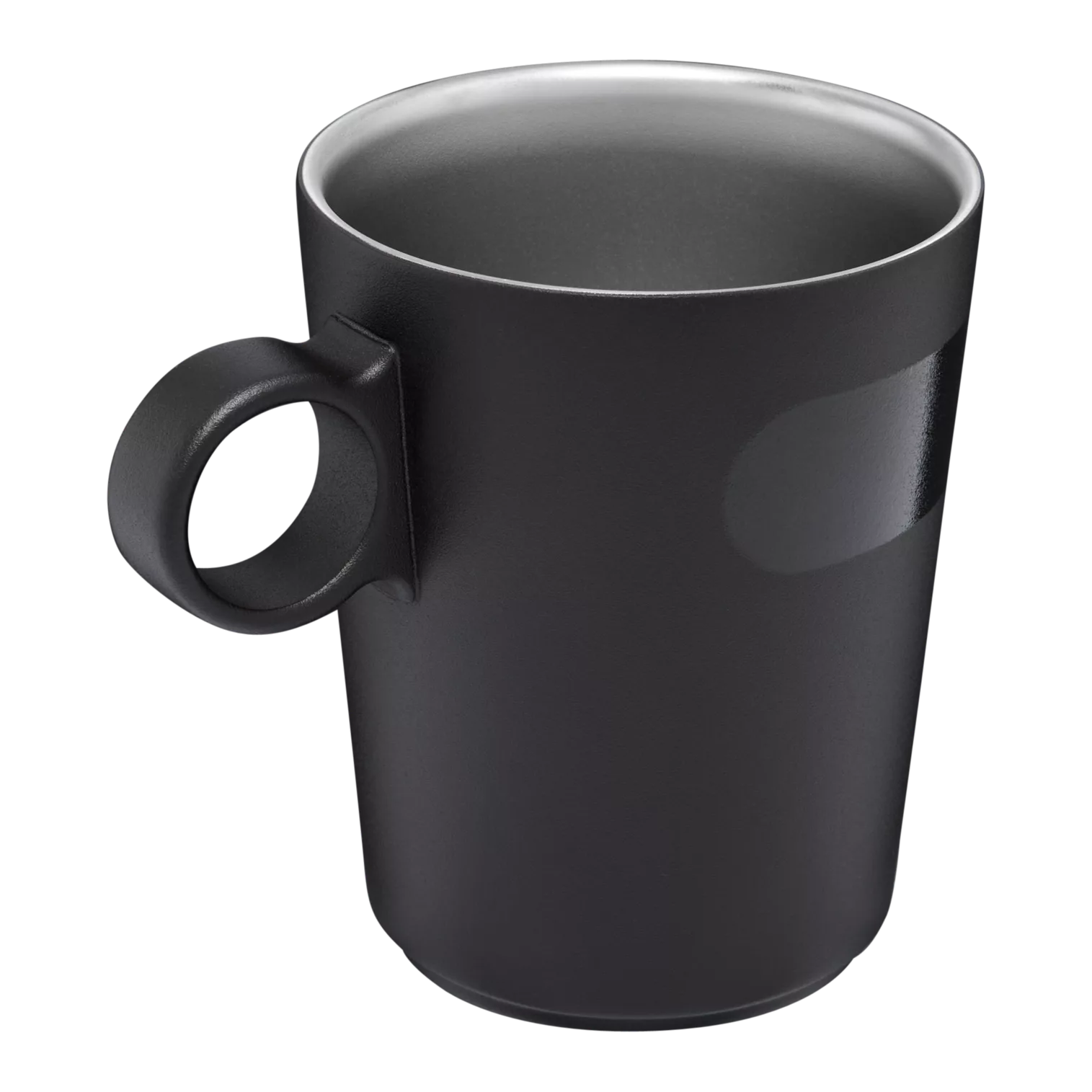 Stanley 10.6 OZ Cafe Latte Cup with Circular Handle in Matte Black