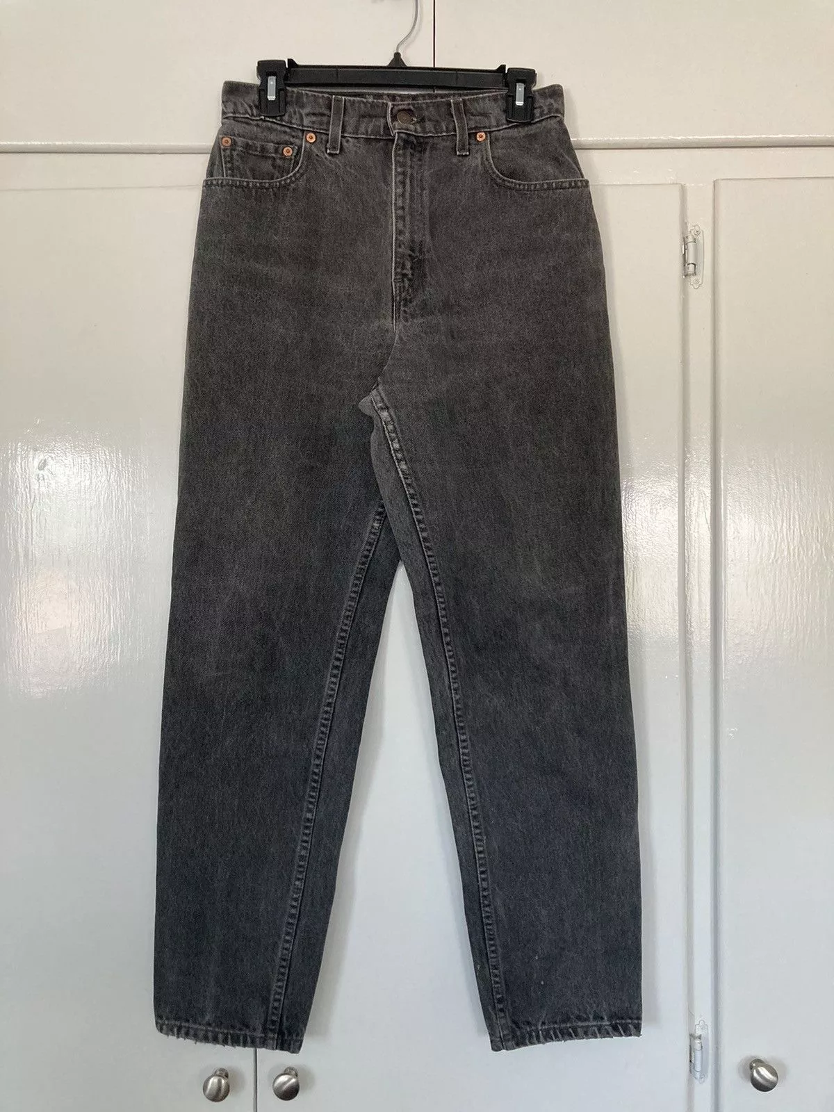 Levi's Jeans Levi's × Levi's Made & Crafted × Levi's Vintage Clothing LEVI'S 551 BLACK ACID WASH DENIM JEANS PANTS RELAXED TAPERED