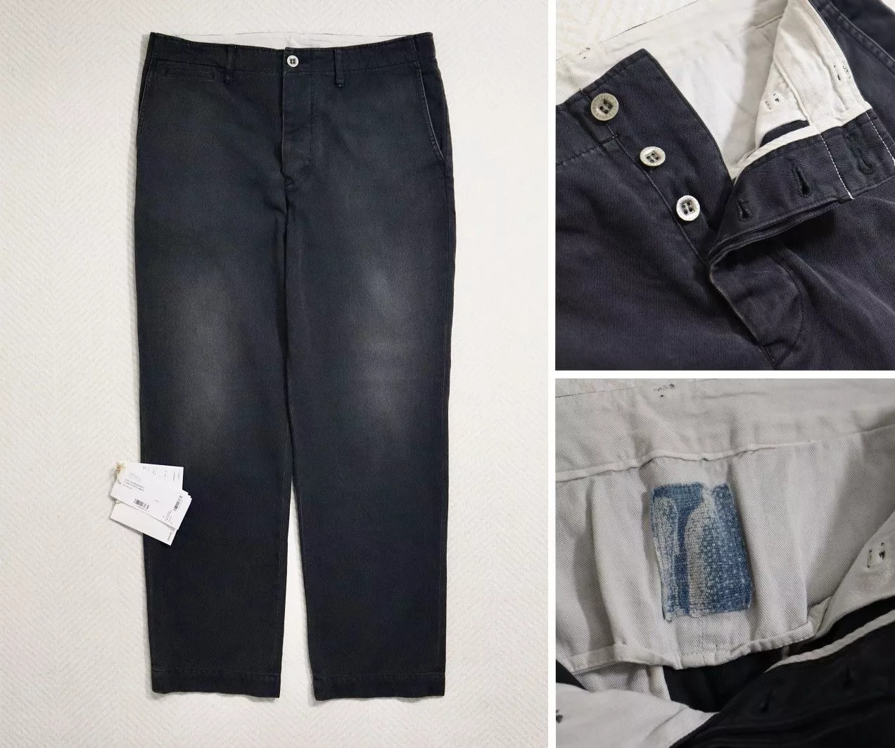Visvim Casual Pants Visvim ICT 23aw Chino Pants Dmgd Black