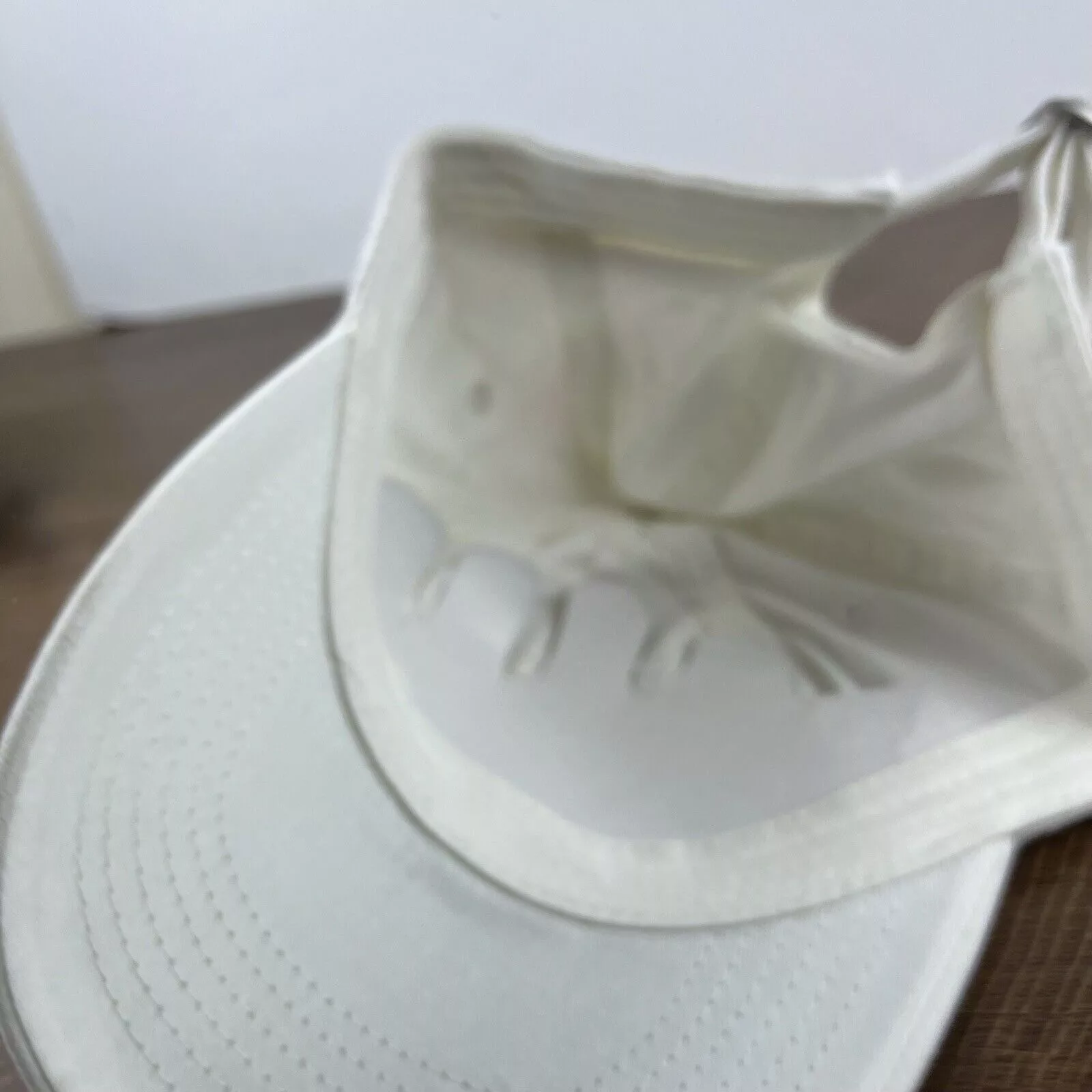 Other Hats Other Plain White Running Hat Athletic White Cap Hat Adjustable Ha