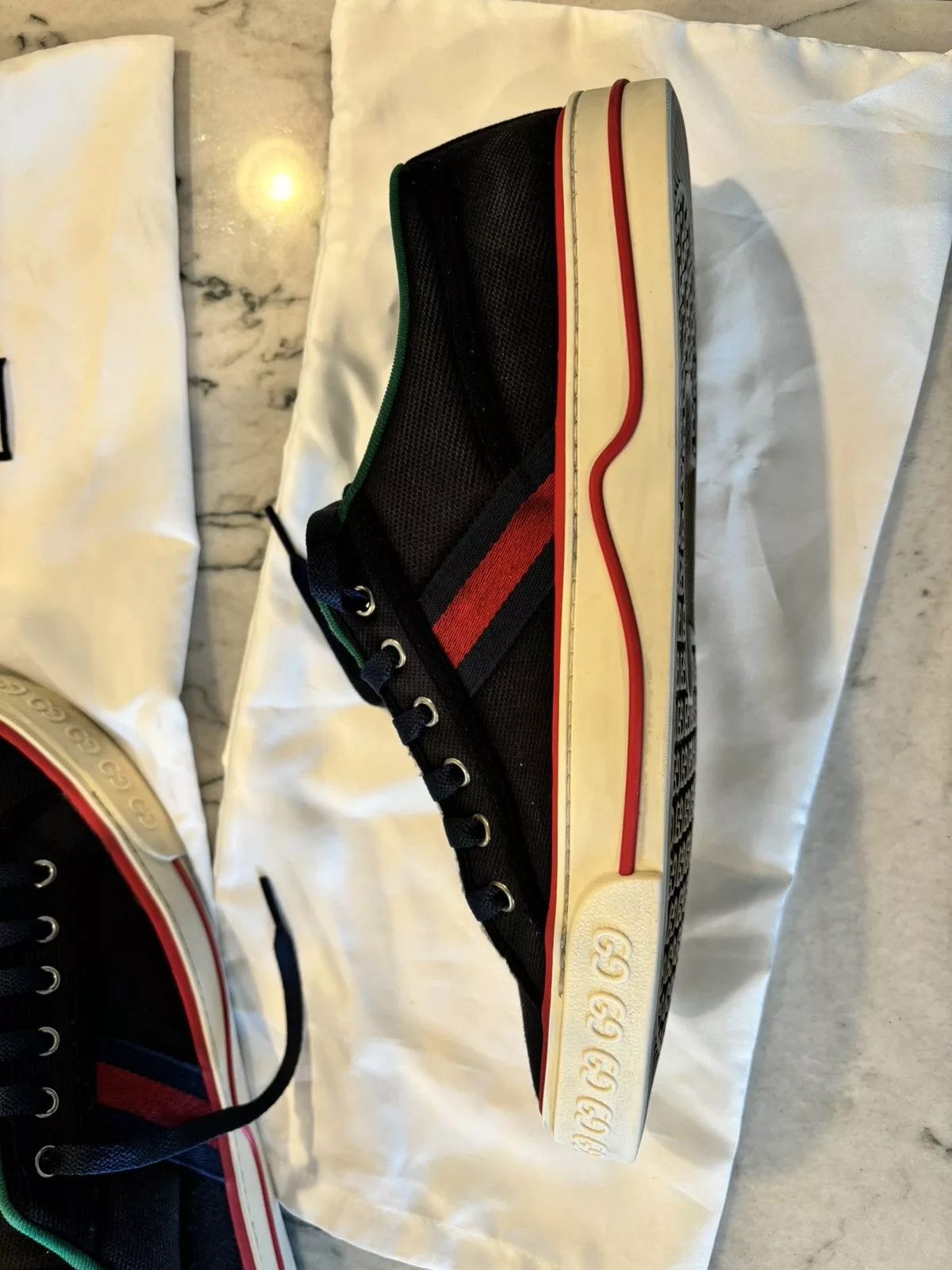 Gucci Low Top Sneakers Gucci Sneakers Blue