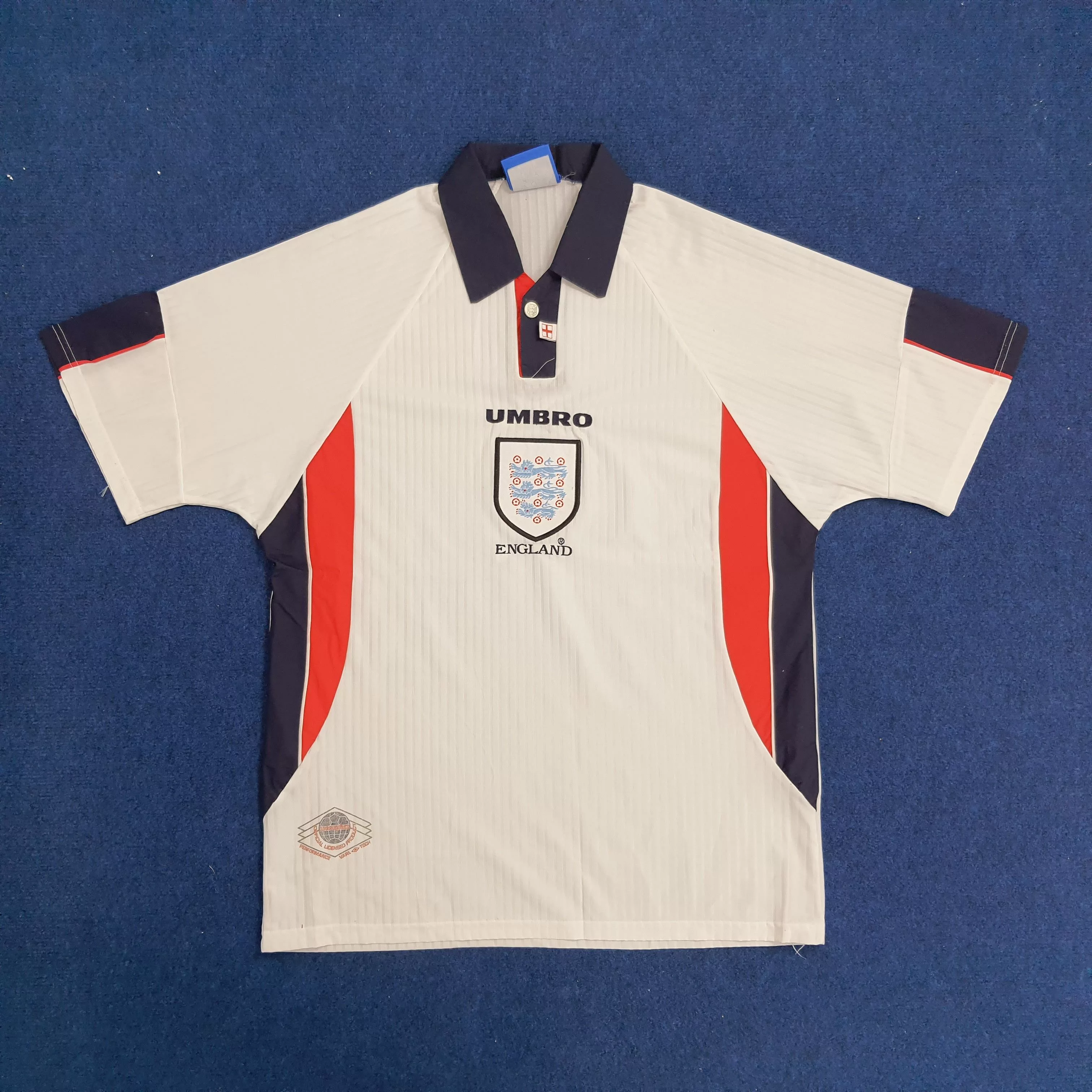 Umbro Jerseys UMBRO England Soccer Jersey White