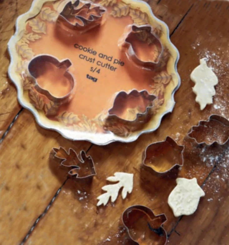 Fall Cookie & Pie Crust Cutter S/4