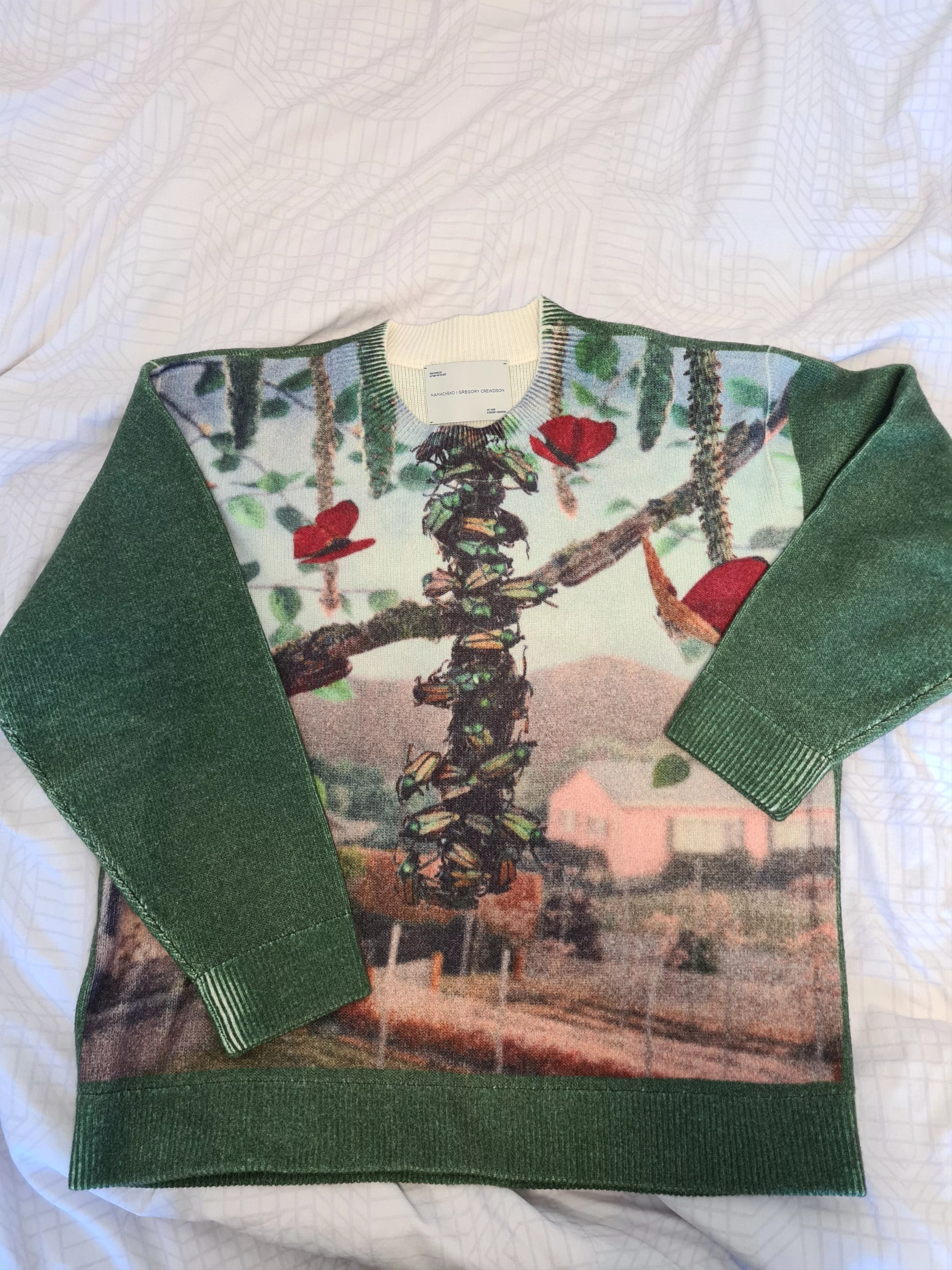 Namacheko Sweaters Knitwear Namacheko Crewdson knit sweater Green