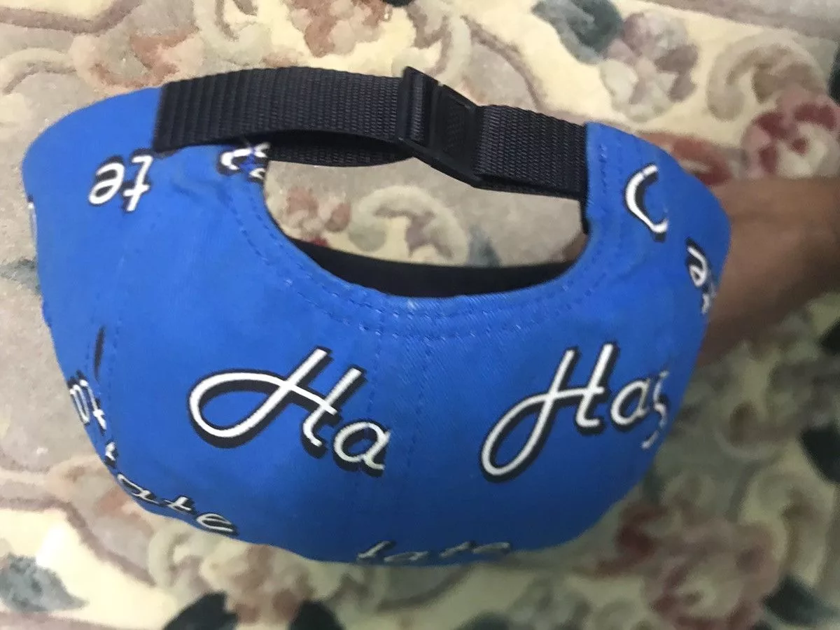 Supreme Supreme Supreme hate 5 Panel Rare Blue Streetwear