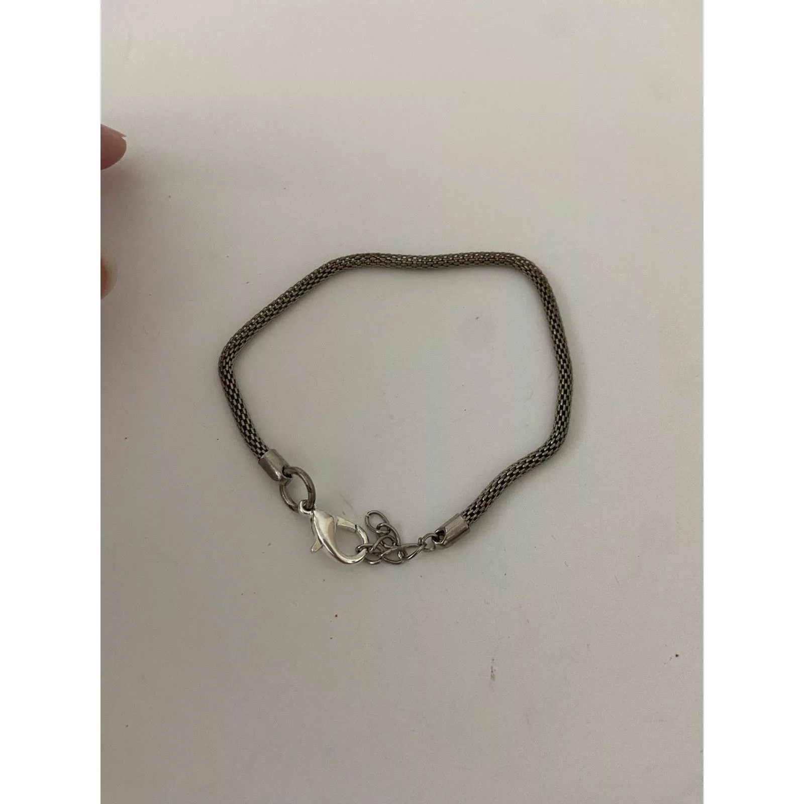 Other Bracelets Other Repaired chain bracelet silver tone