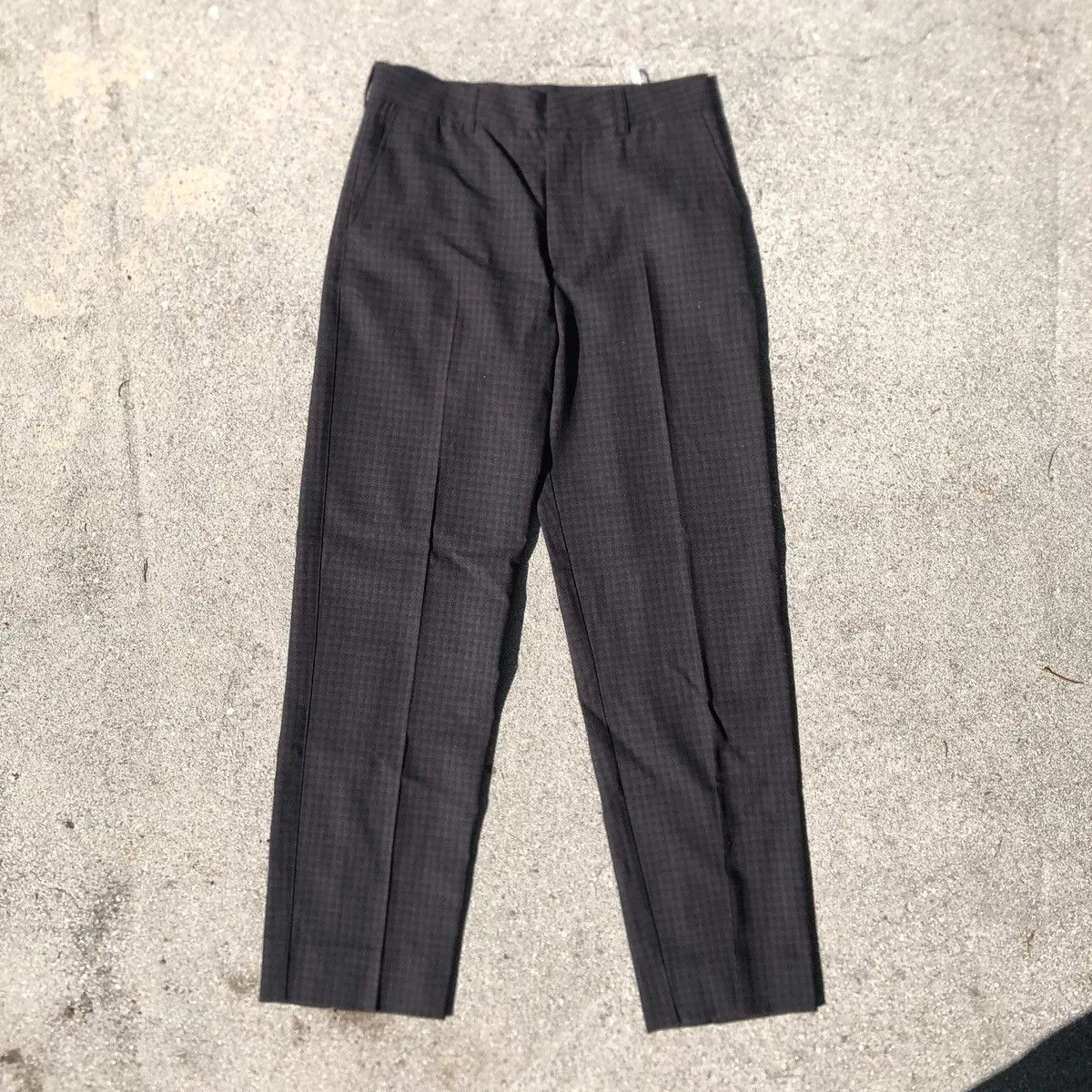 Wood Wood Cropped Pants Wood Wood Charlie Wool Trousers Brown