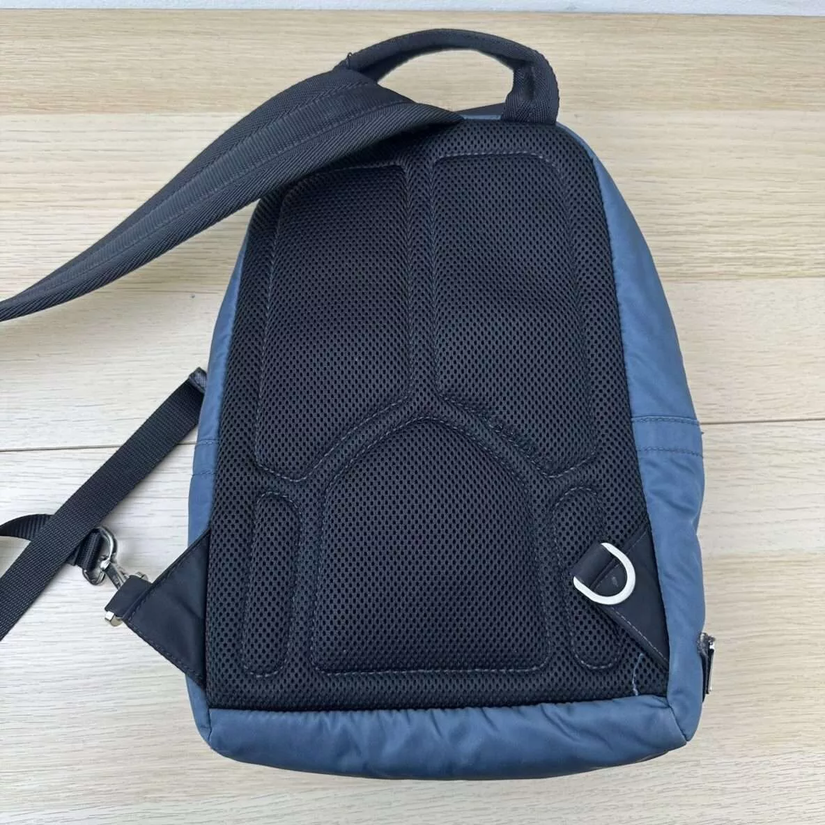 Prada Bags Luggage Prada Plaque Sling Bag Blue
