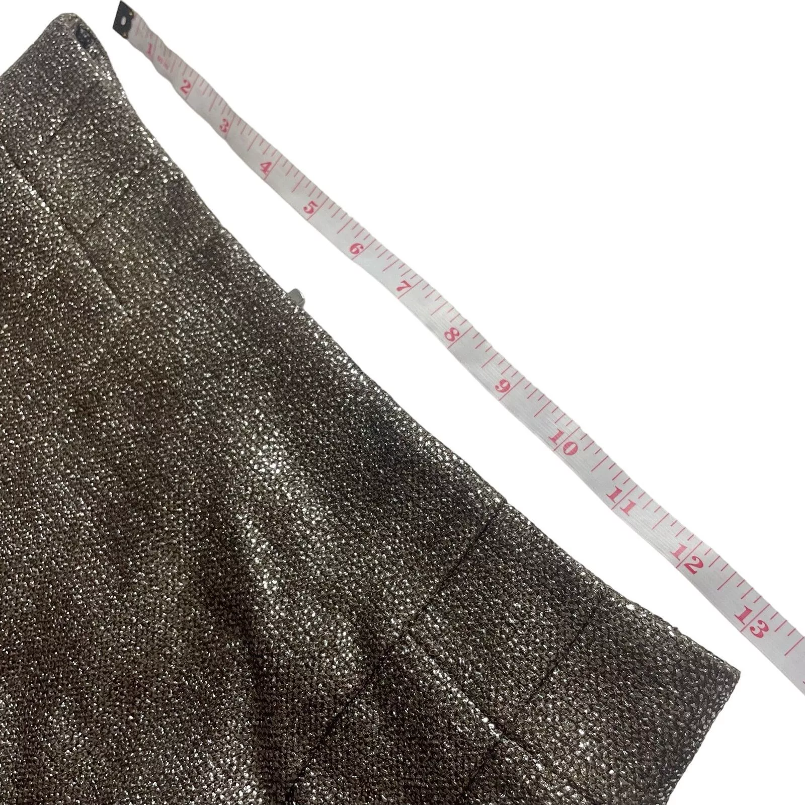 H&M Mini Skirts NWOT H&M Metallic Skirt Brown
