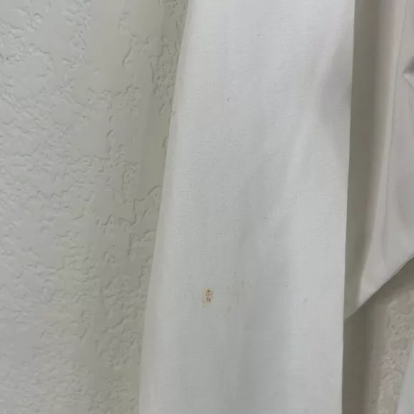 Versace Shirts Button Ups Versace Collection Button Down Embroidered Logo Men's Shirt White