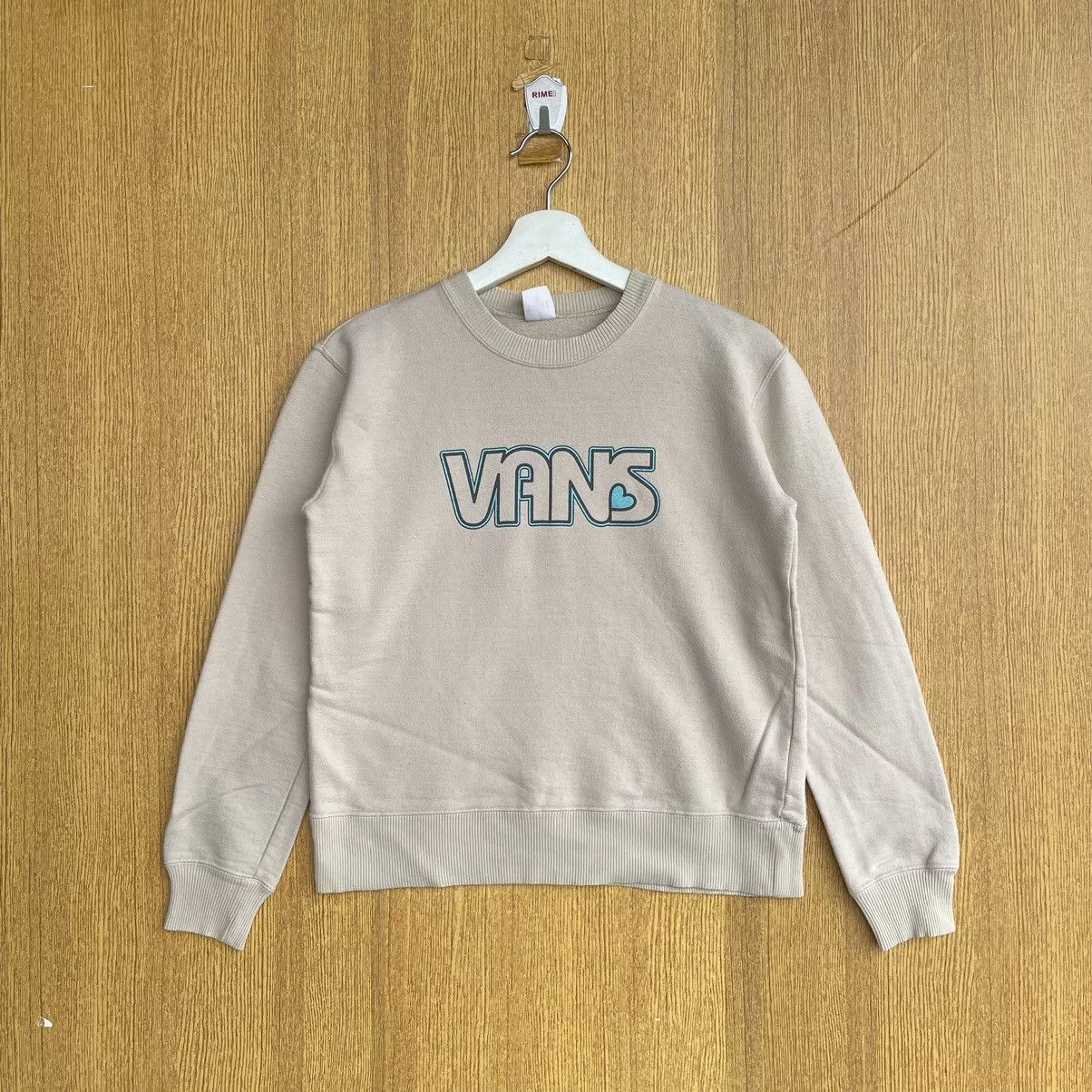 Vans Sweatshirts Vintage Vans Skateboards Sweatshirt Brown