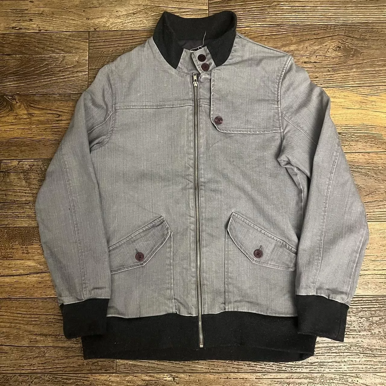 GRN Light Jackets Grnappletree Full Zipped Jacket Gray
