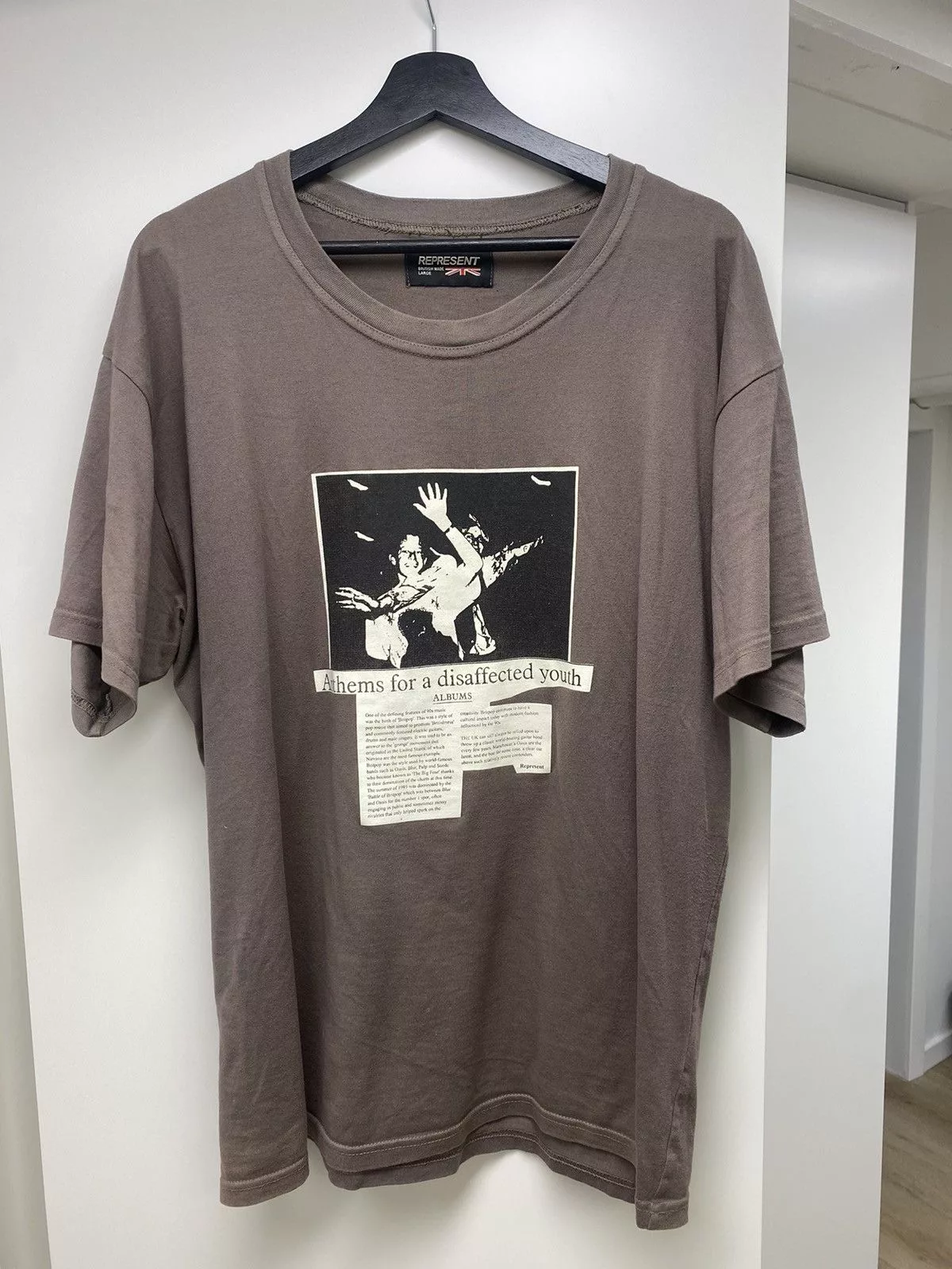 Represent Clo. Short Sleeve T Shirts Represent Clo. Represent t-shirt Brown