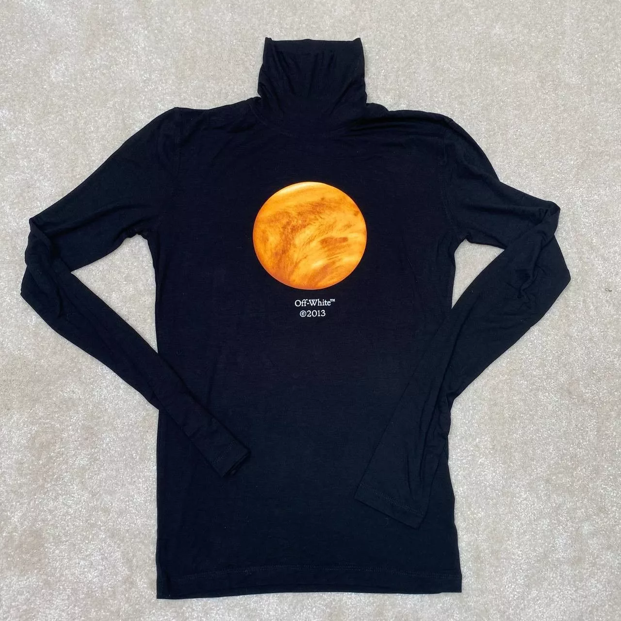 Off-White Long Sleeve T Shirts Off-White Venus T-shirt Black