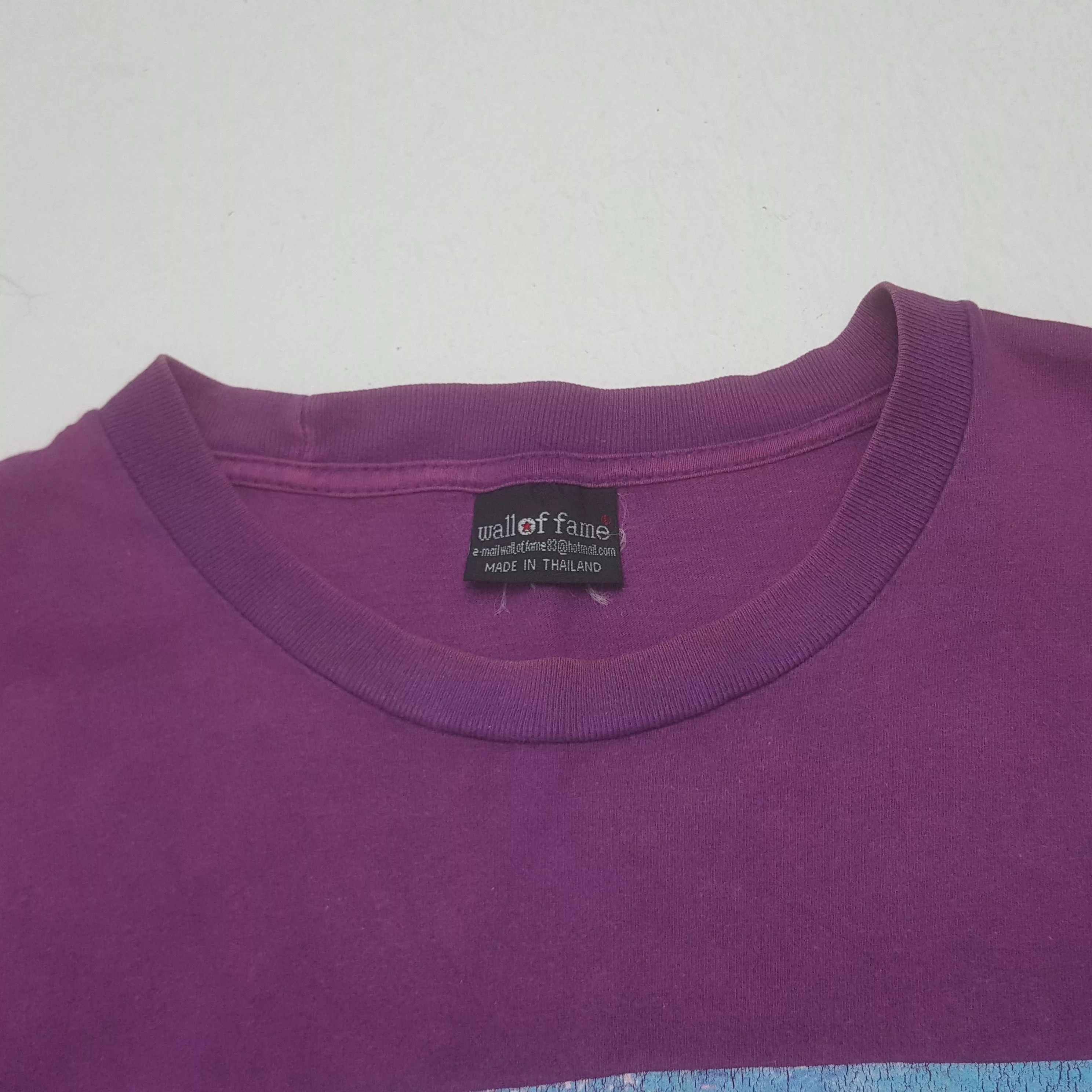 Nirvana Short Sleeve T Shirts Nirvana × Vintage Vintage Nirvana Nevermind American Grunge Band Tshirt Purple