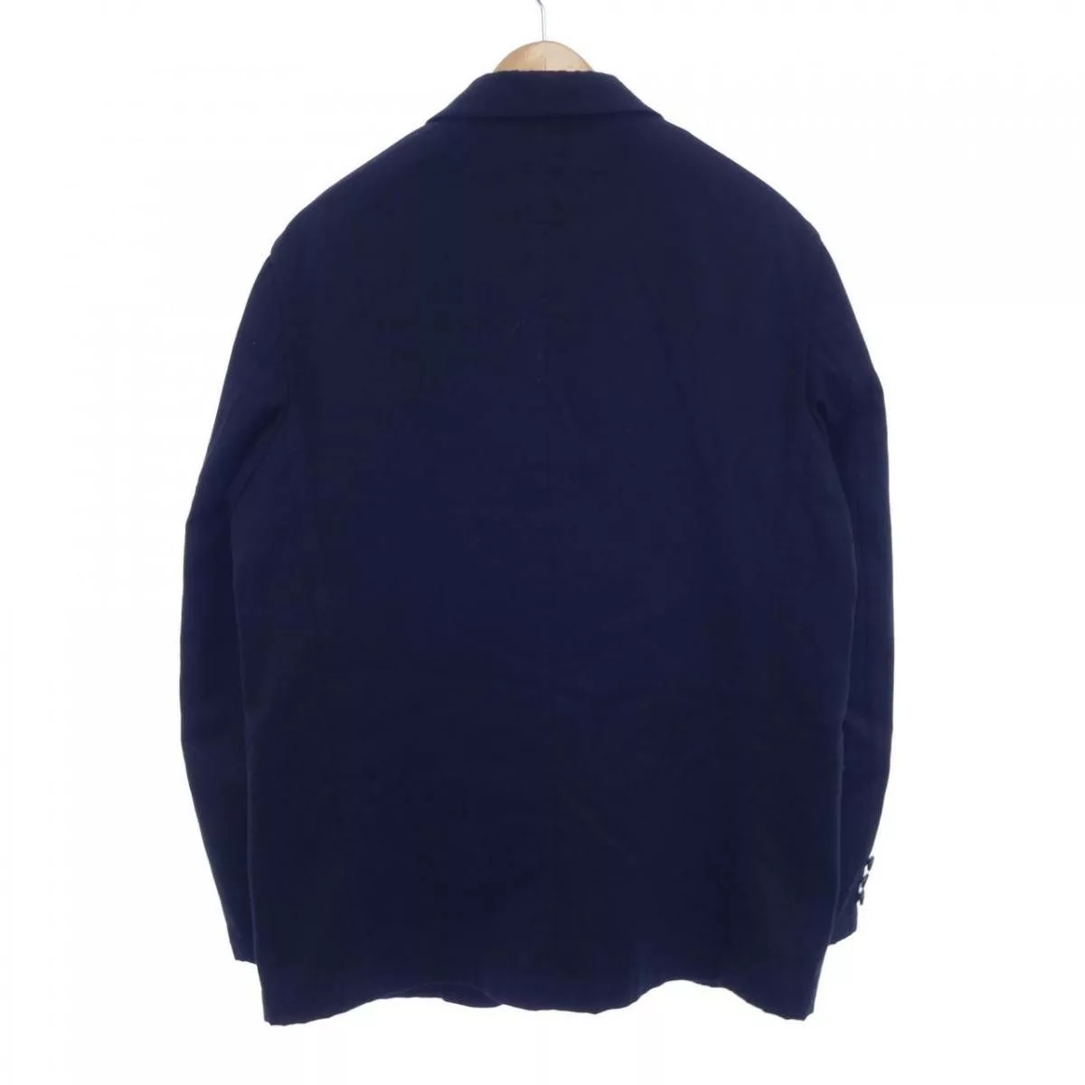 Comme des Garcons Light Jackets Comme des Garcons Jacket Tailored Cotton Plain Black