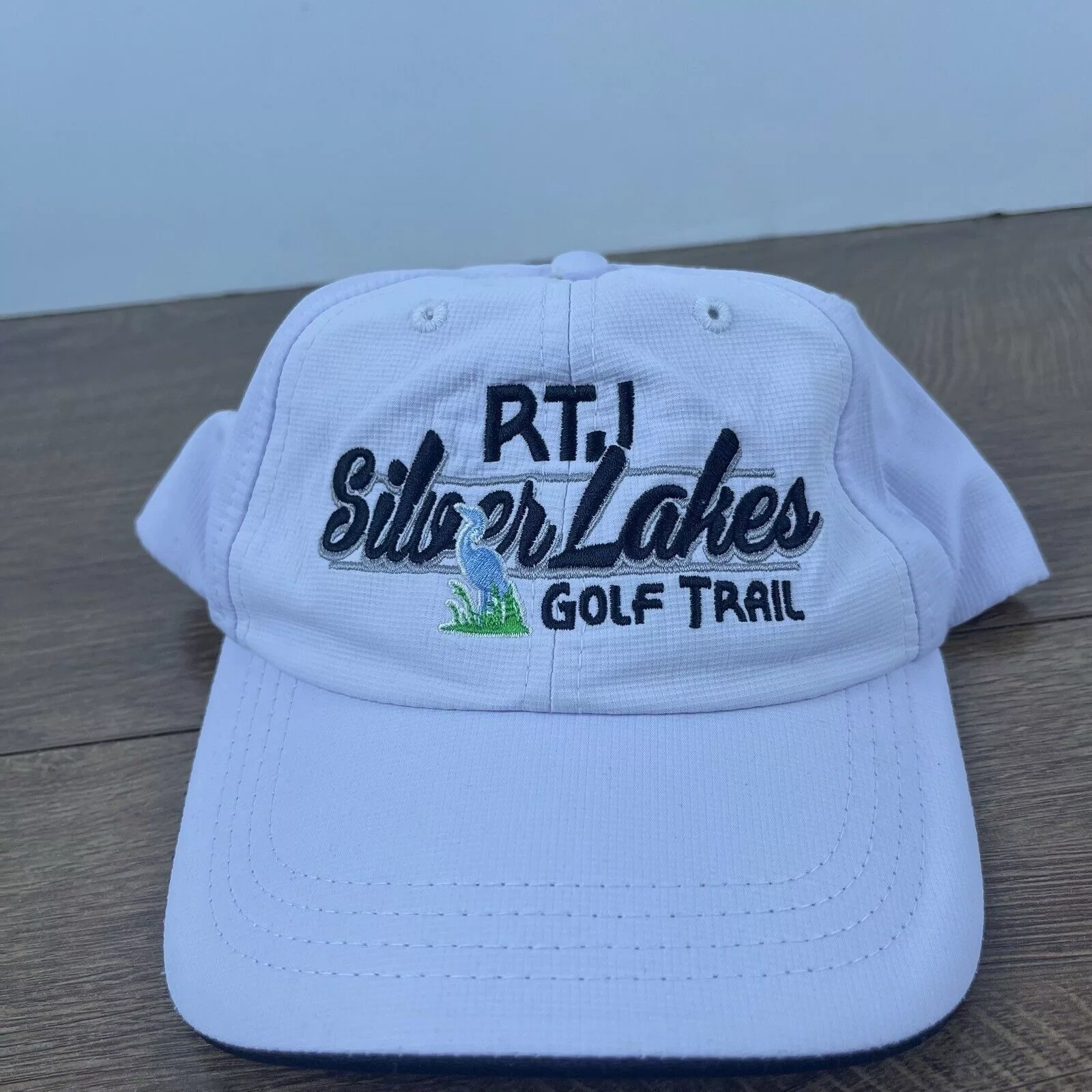Other Hats Other Silver Lakes Hat RT I Golf Trail Hat White Hat Adjustable Wh
