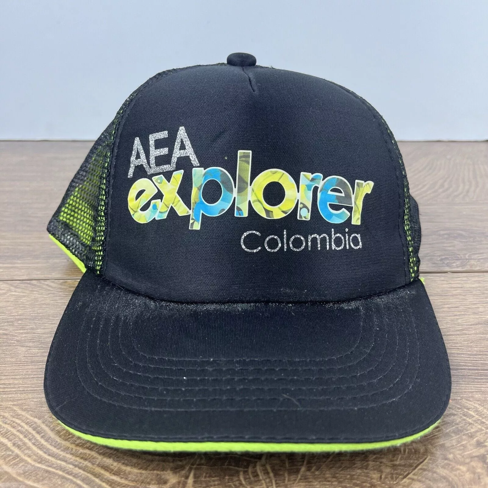 Columbia Hats AEA Explorer Columbia Hat Snapback Hat Black Hat Adjustable