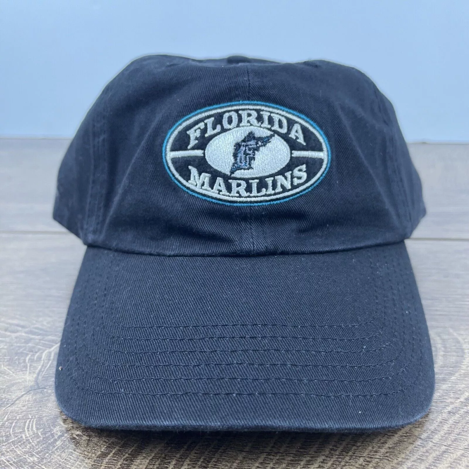 Other Hats Other Florida Marlins MLB Hat Miami Marlins Black Hat Adjustable B