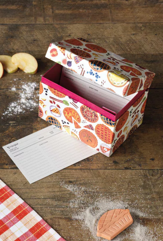 Recipe Box Sweet as Pie