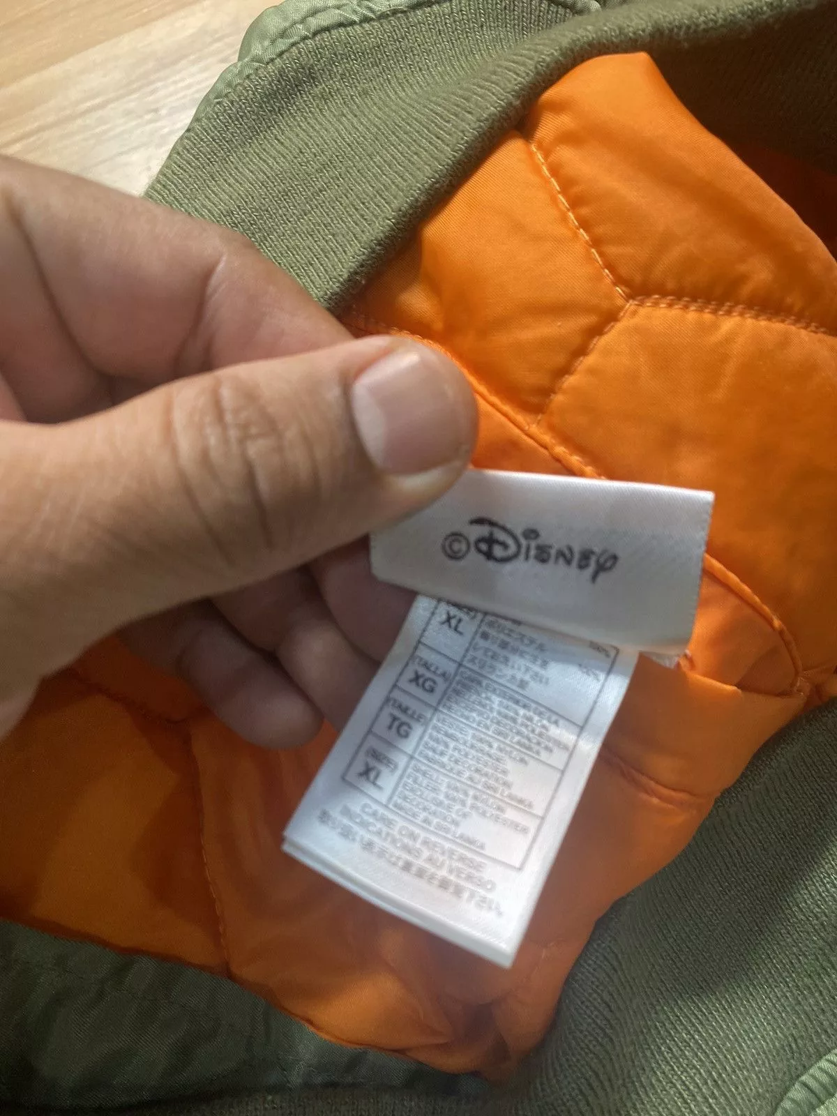 Disney Bombers Disney × Mickey Mouse Mickey Mouse Bomber jacket Green