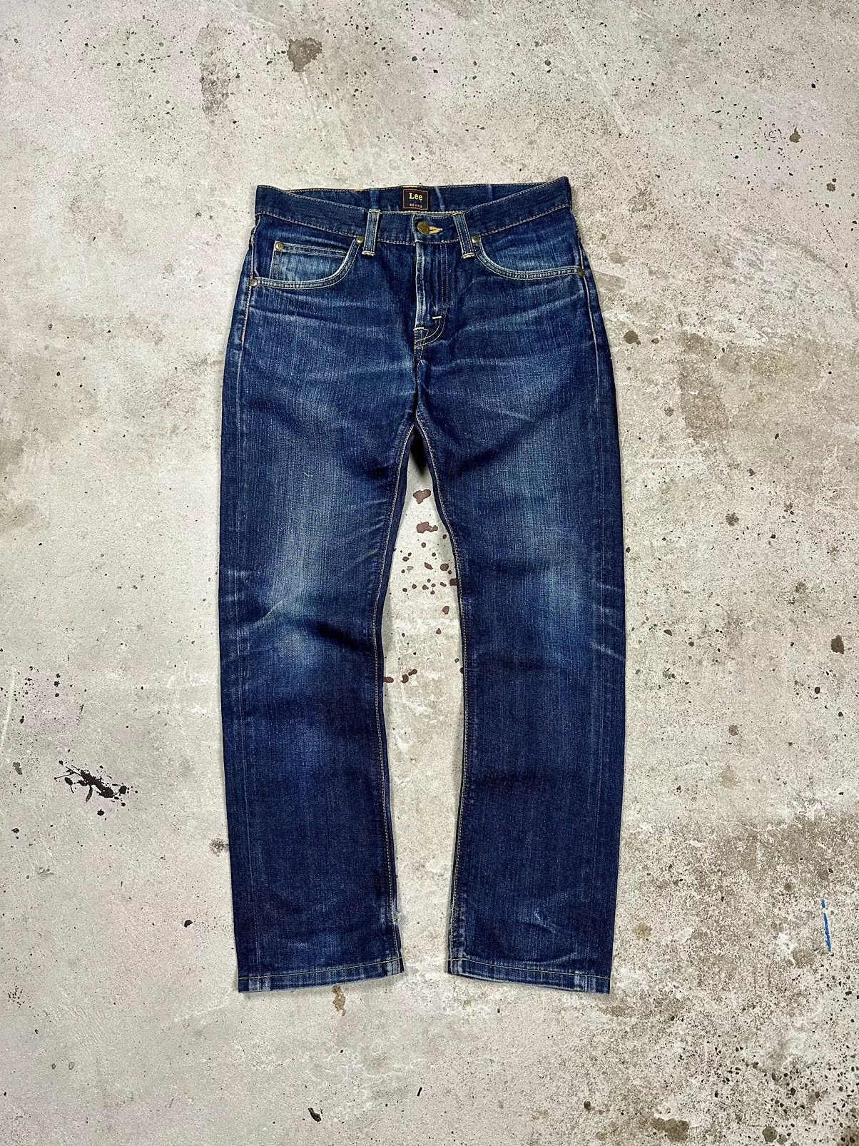 Beams Plus Denim Beams Plus × Japanese Brand × Lee Lee x Beams Japanese Washed Denim Pants Jeans Blue