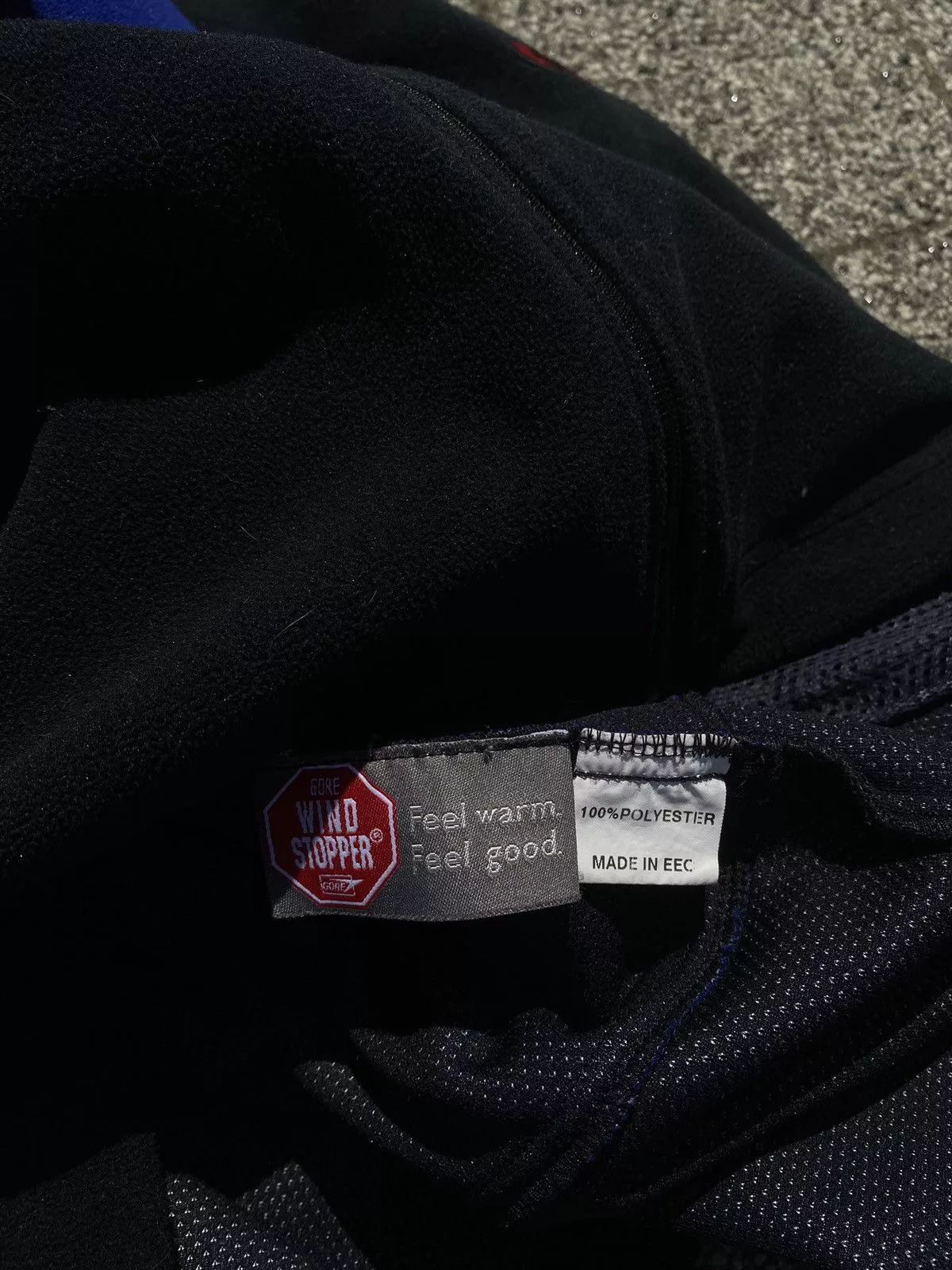 Mammut Light Jackets Mammut Gore Windstopper fleece jacket zip outdoor 90s Blue Gorpcore