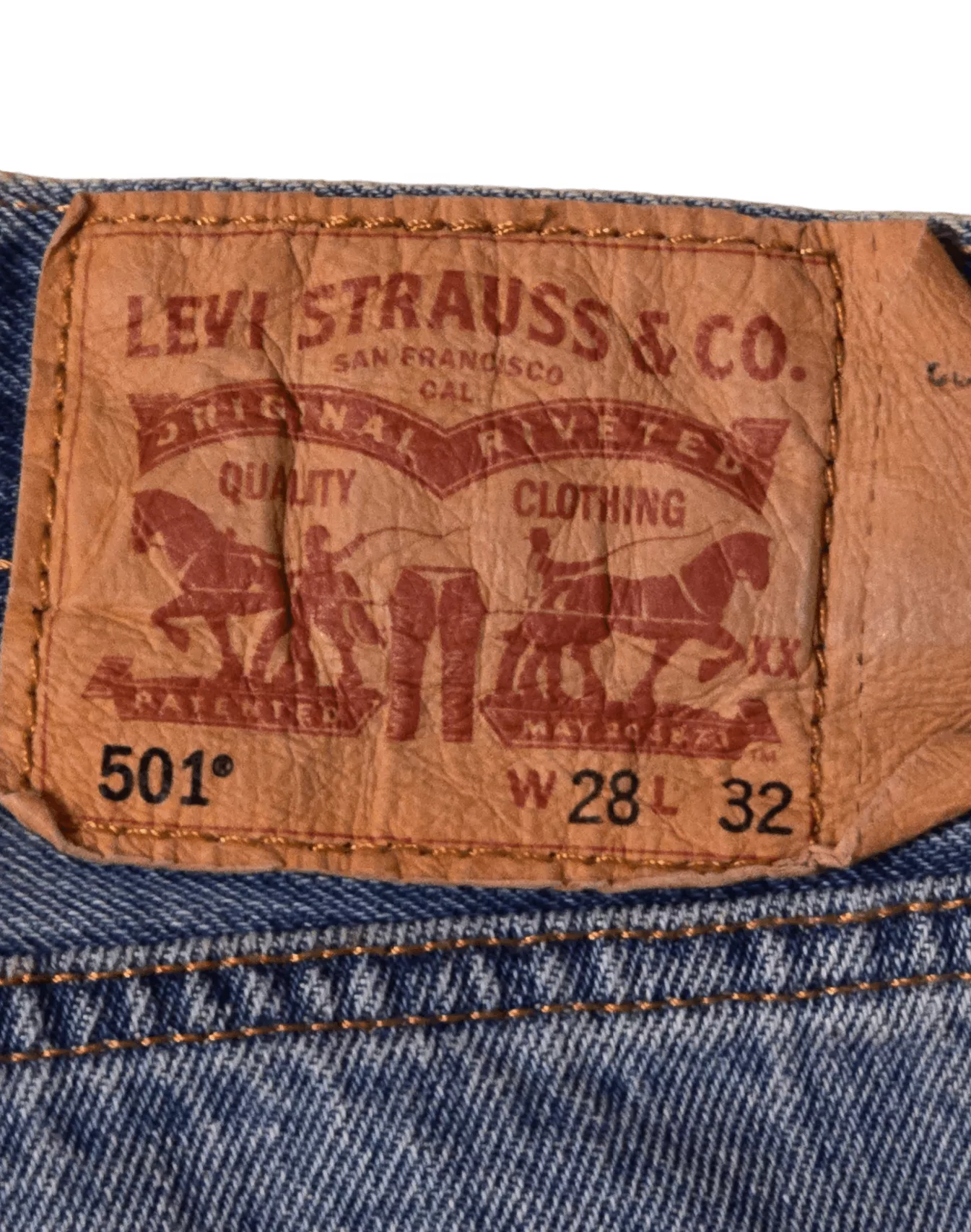Levi's Denim Levi's × Revenge Revenge Skeleton Denim Jeans Blue