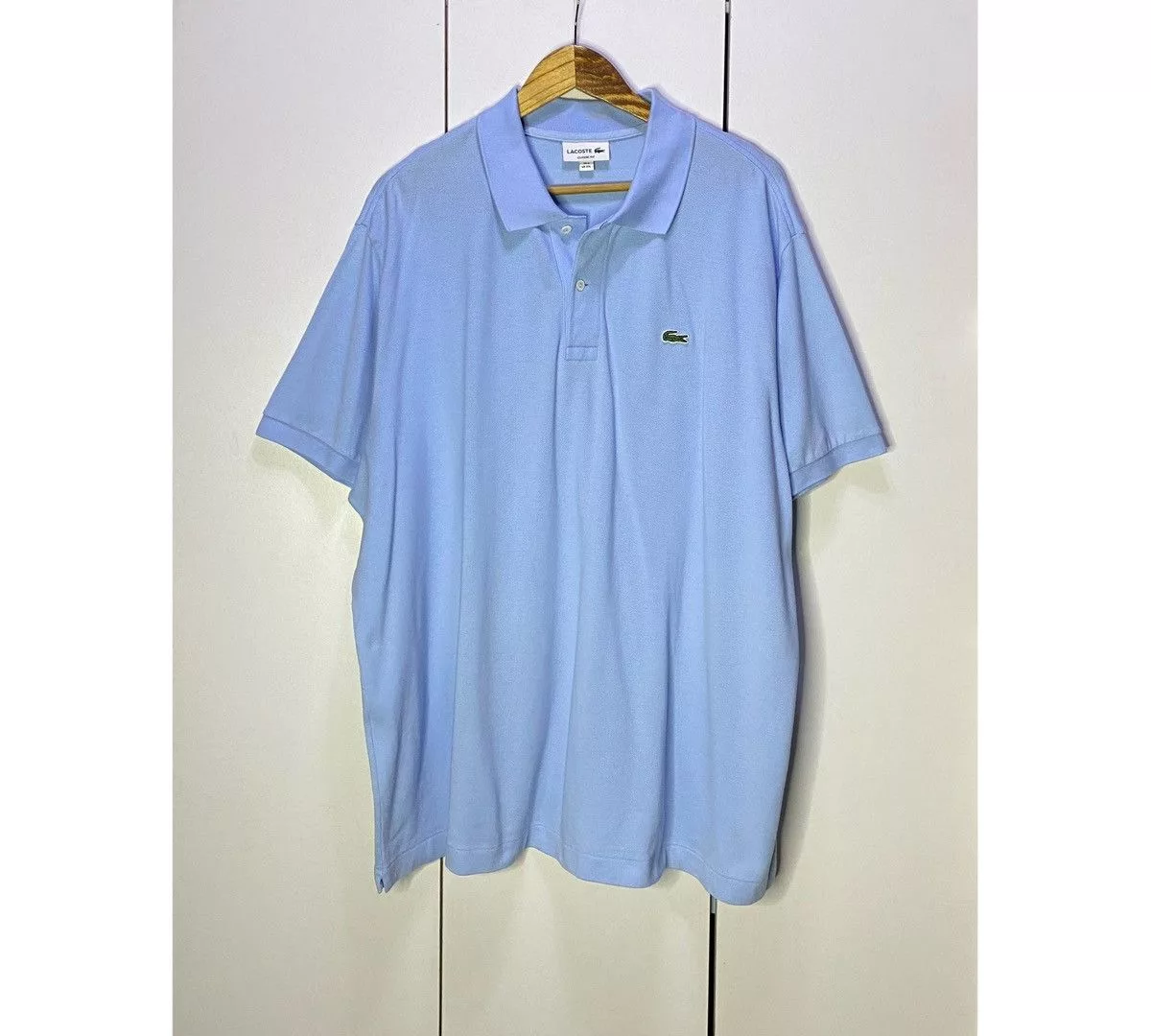 Lacoste Polos Lacoste Blue Classic Fit Polo Shirt | 8