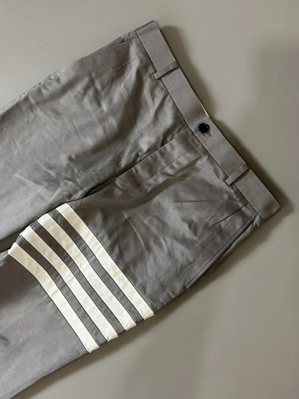 Thom Browne Casual Pants Thom browne 4-bar Silver gray Pants