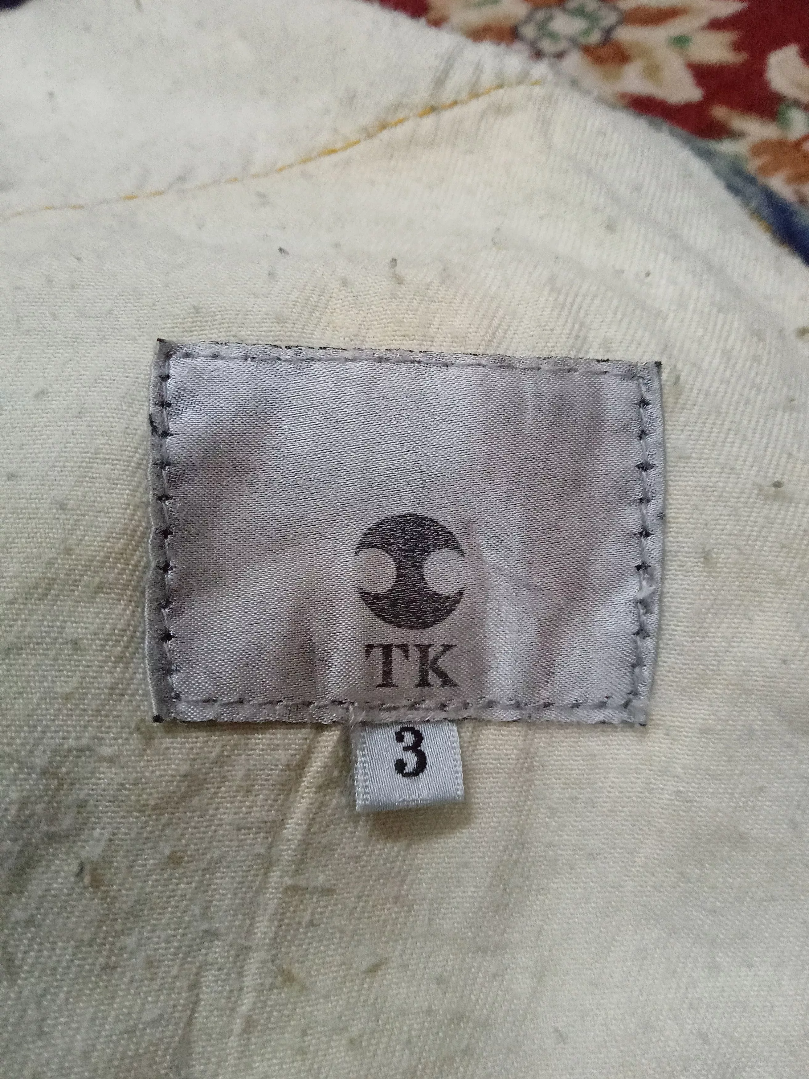Takeo Kikuchi Denim Takeo Kikuchi Koi Fish Print Distressed Jeans Blue